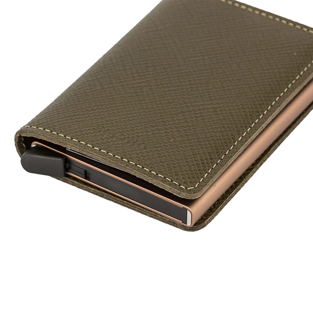 Secrid Slimwallet Olive - RFID Wallet One Size