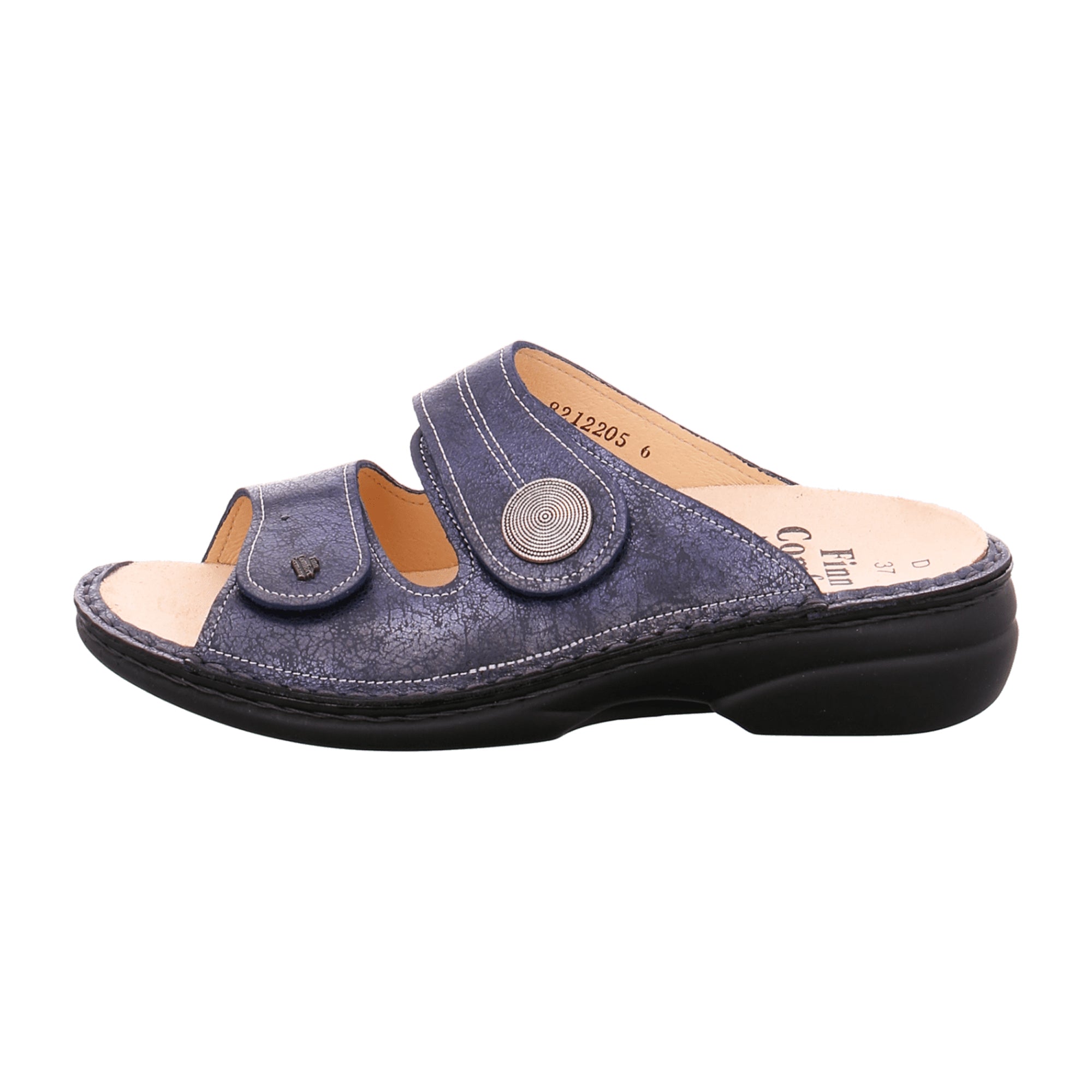 Finn Comfort Sansibar Women's Orthopedic Sandals - Stylish Blue Comfort Footwear