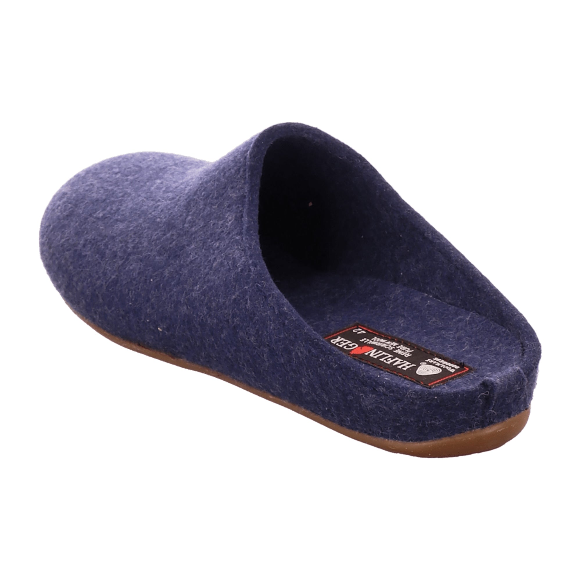 Haflinger Men's Slippers - Stylish Blue Comfort Footwear