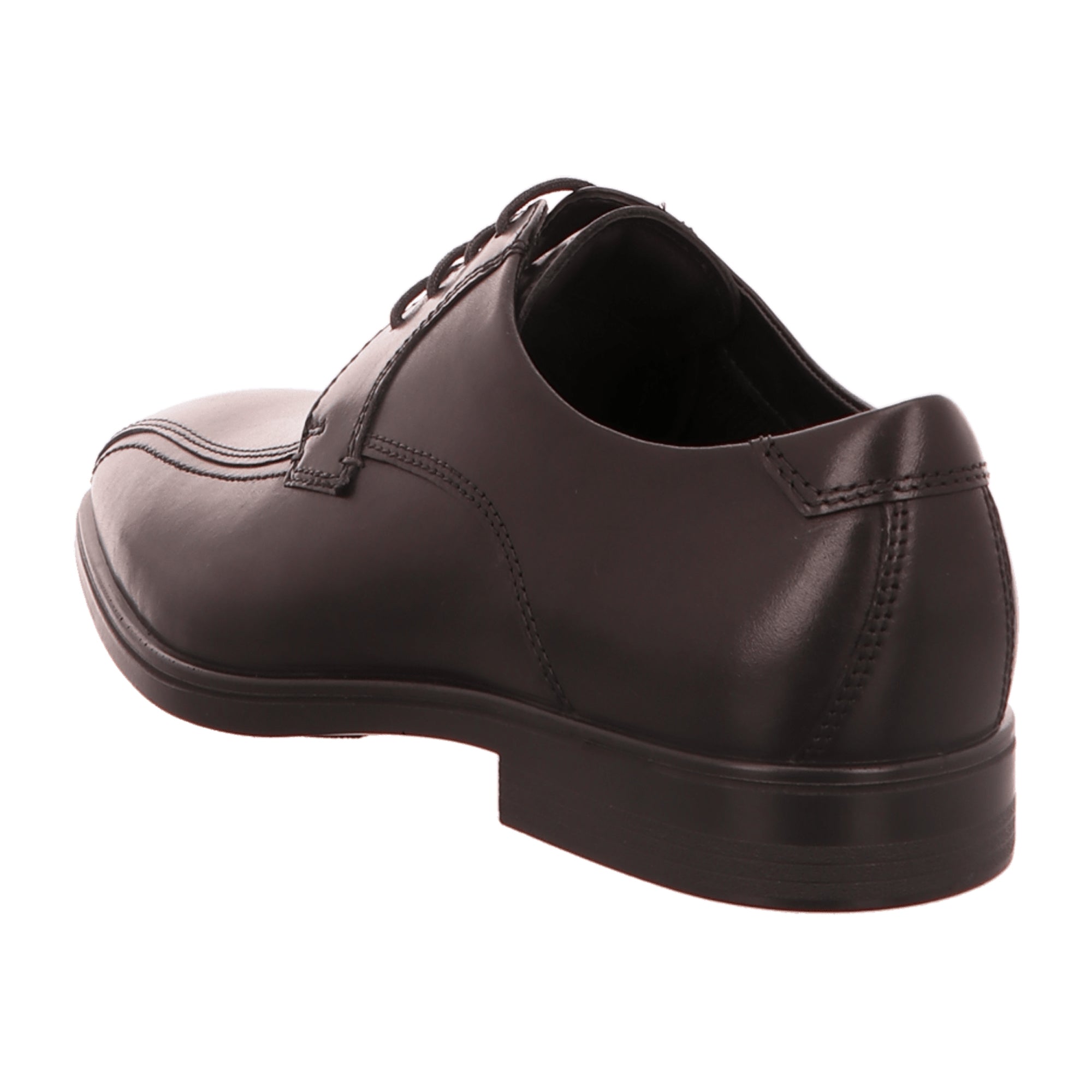 Ecco Melbourne Black Men's Leather Dress Shoes - Stylish & Durable