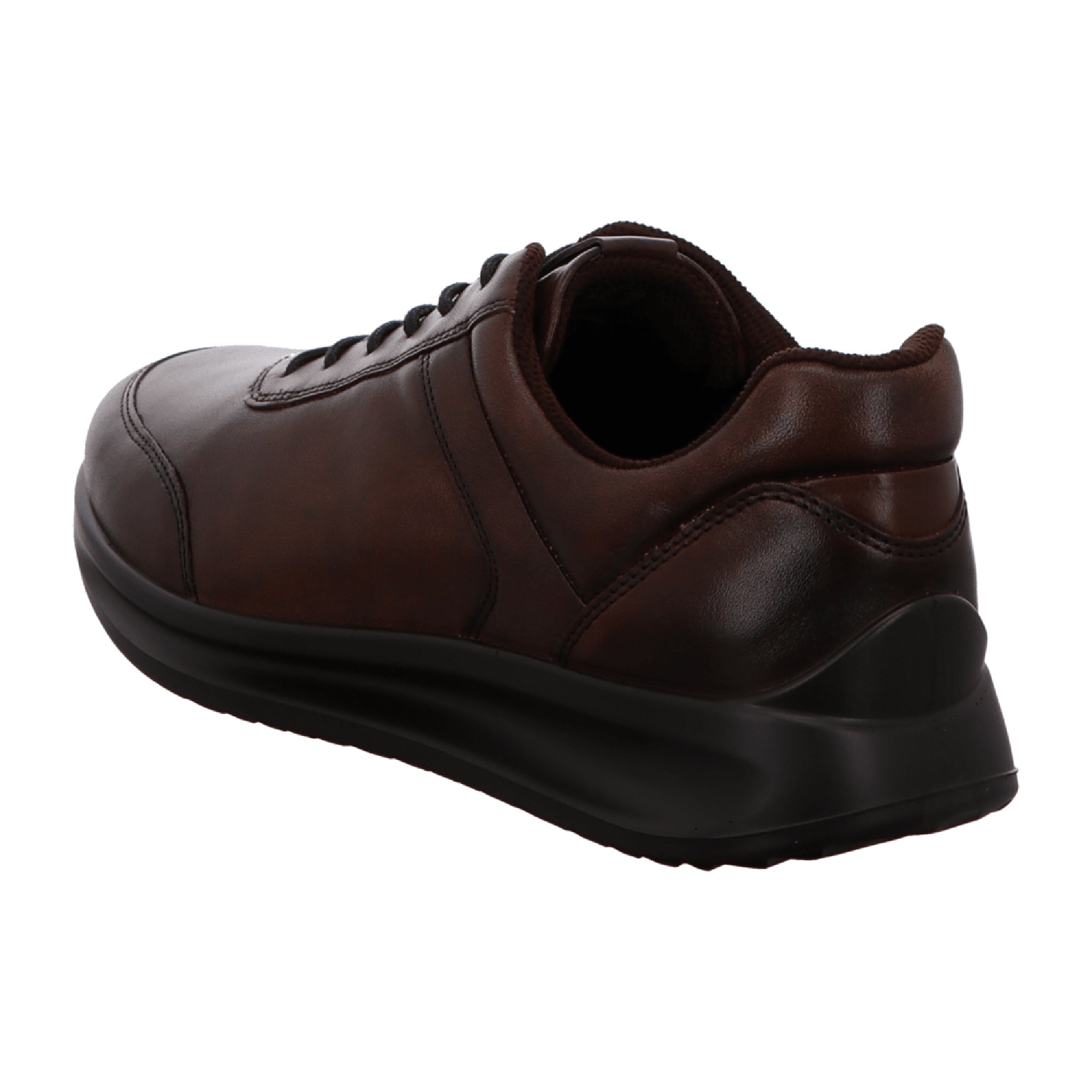 Ecco Men's Brown Leather Shoes - Stylish & Durable