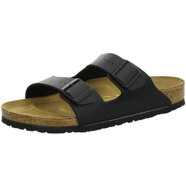 Birkenstock Arizona Mens Womens Sandals Slides Shoes Birko-Flor Black Regular - Bartel-Shop