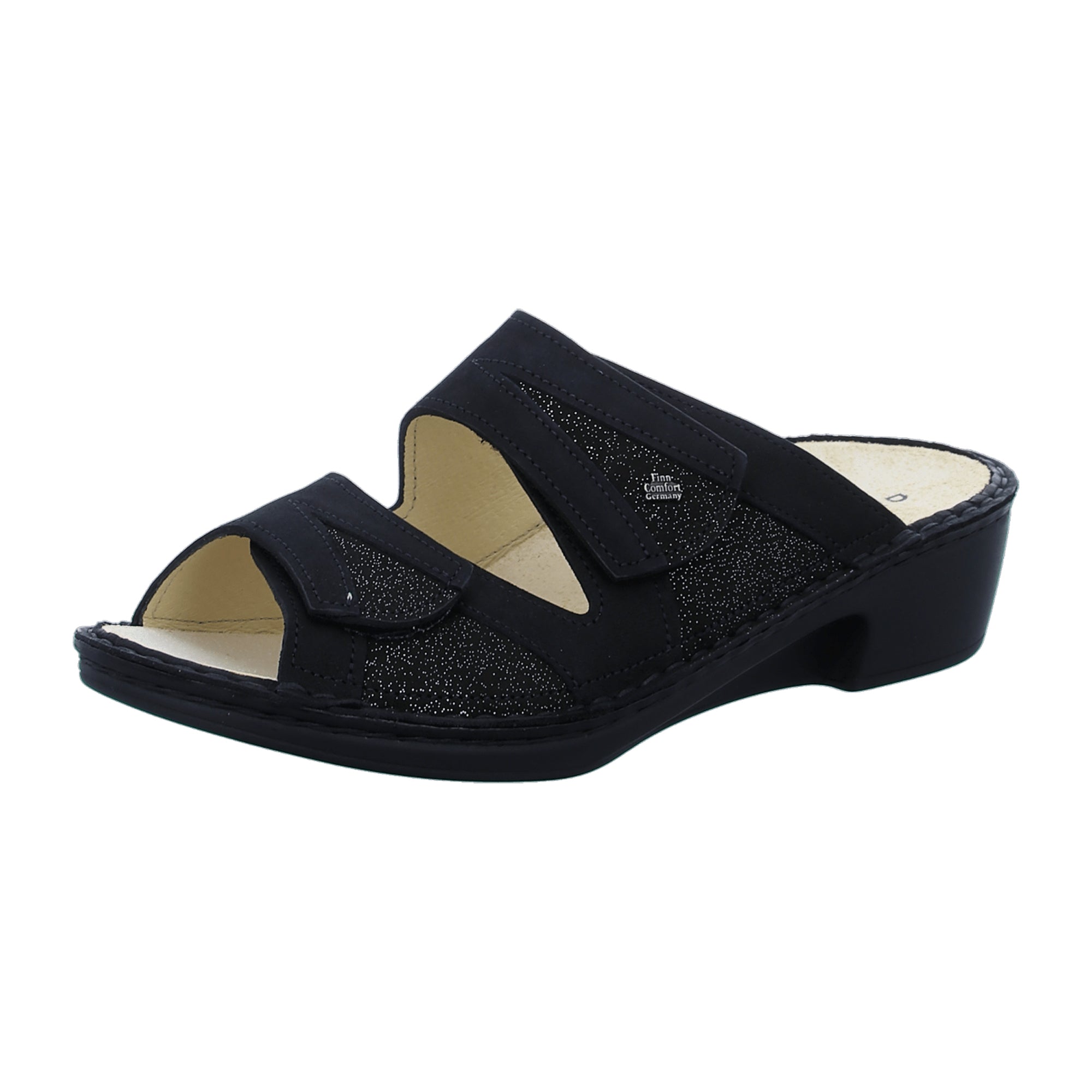 Finn Comfort Campione Women's Stylish Black Shoes - Durable & Comfortable