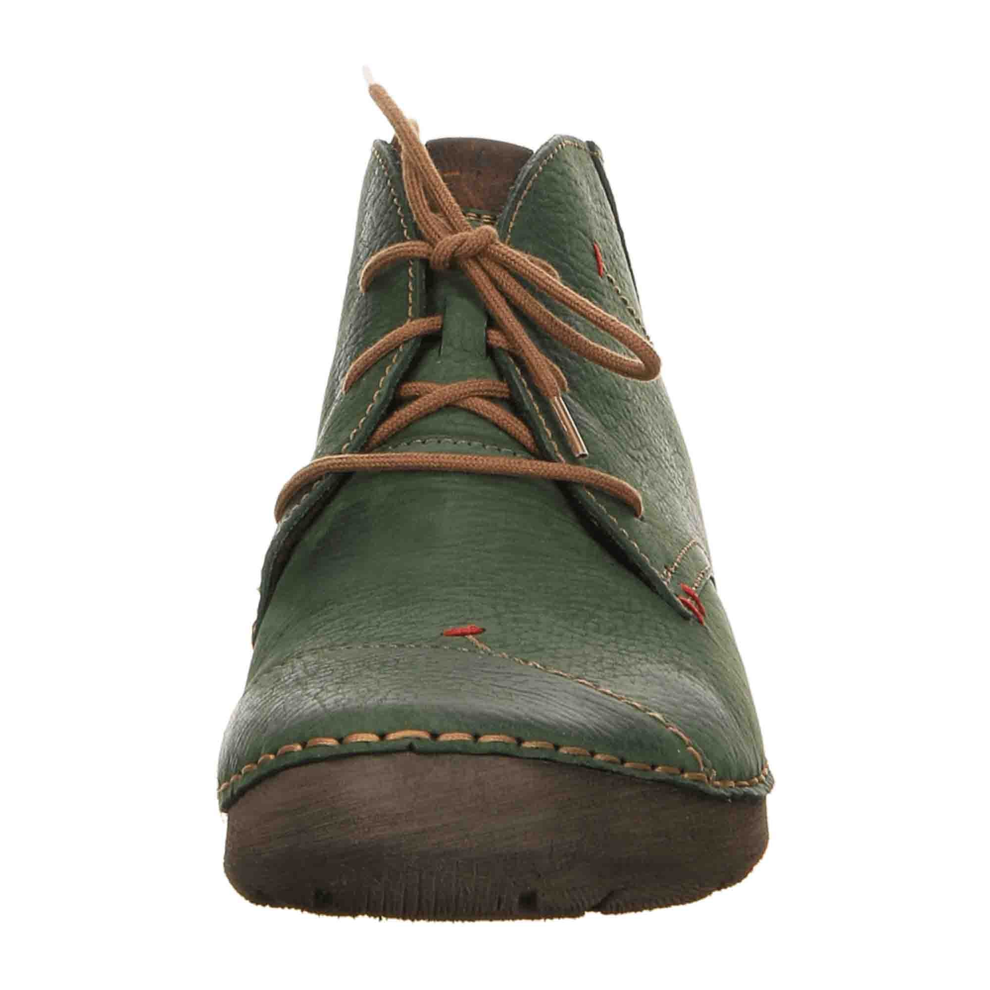 Josef Seibel Lace-up Boot with Warm Lining Fergey 18 for Women in Green