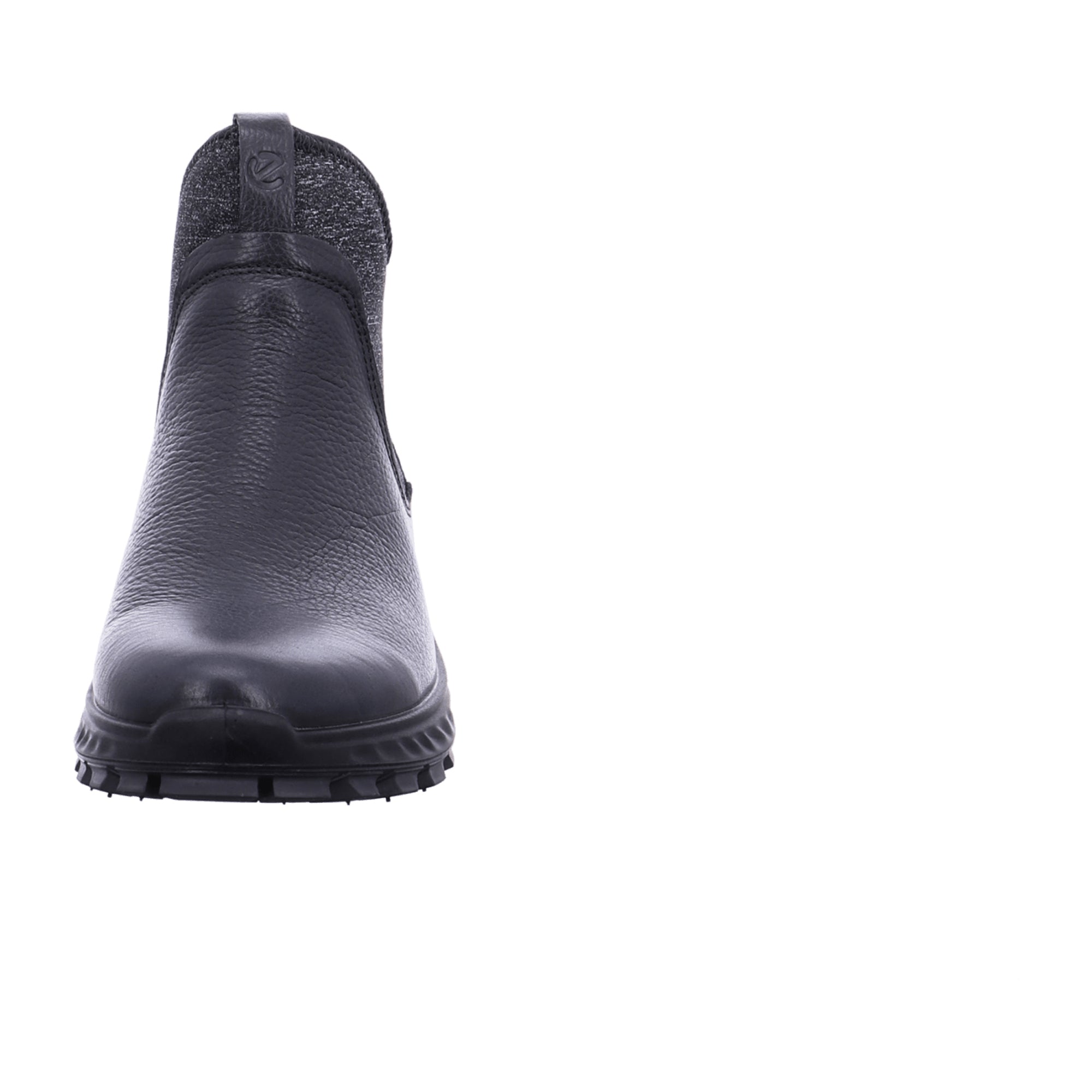 ECCO EXOSTRIKE Women’s Ankle Boot with Zip - Waterproof, Breathable Gore-Tex, Black Leather