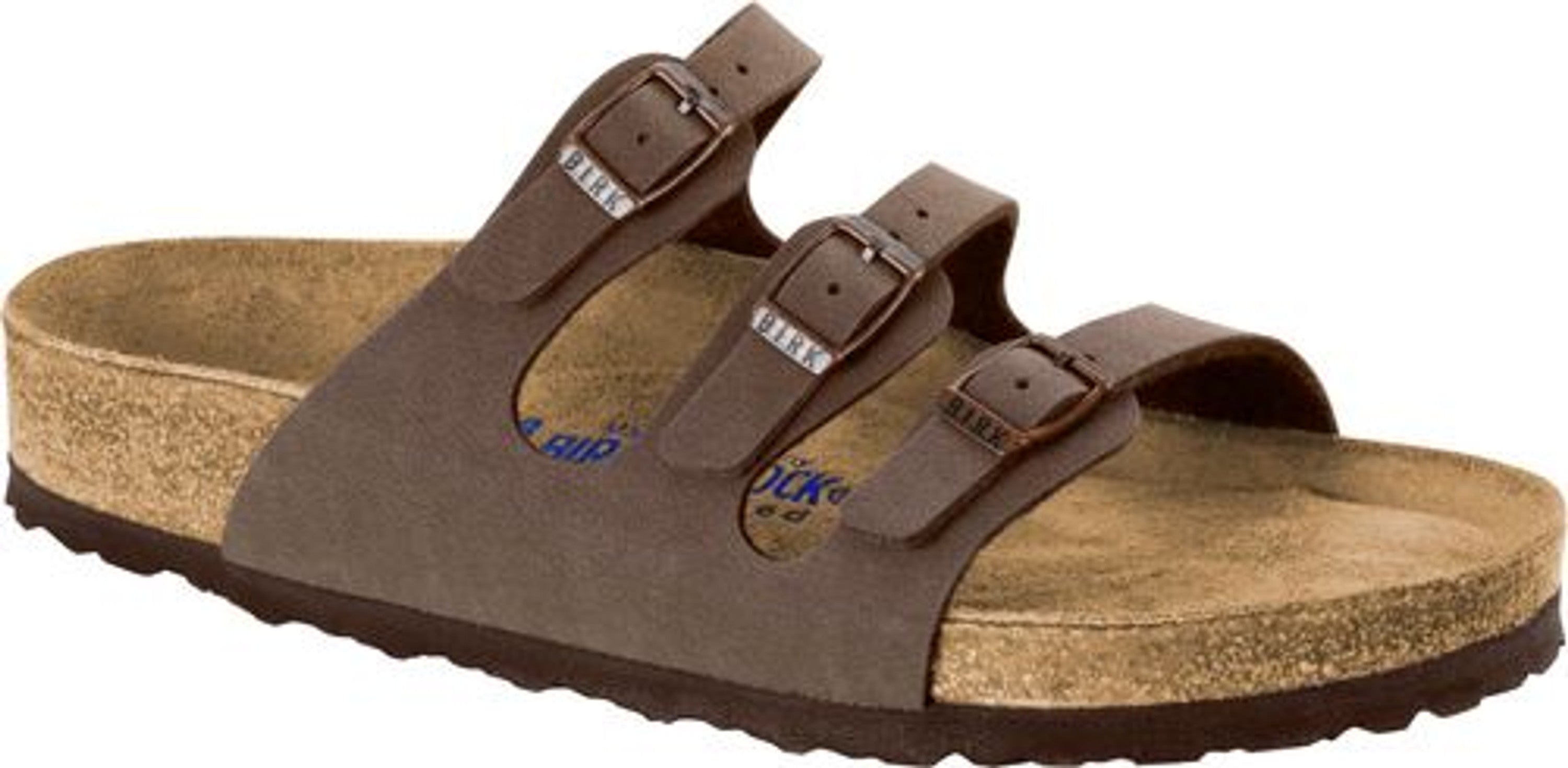 Birkenstock Florida mules brown leatherette - Bartel-Shop