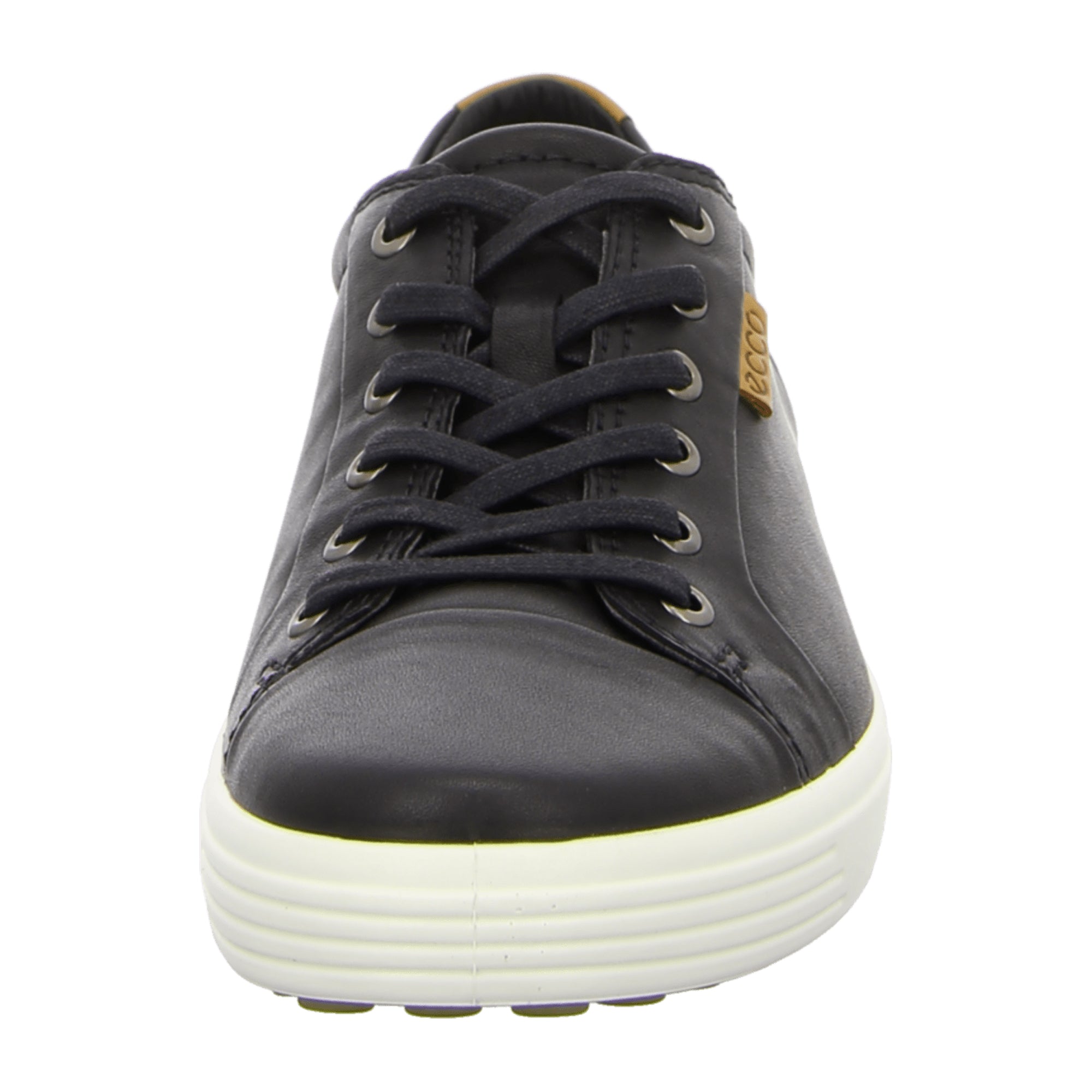 Ecco Soft 7 Men's Sneakers - Stylish & Durable Black Leather | Comfort Footwear