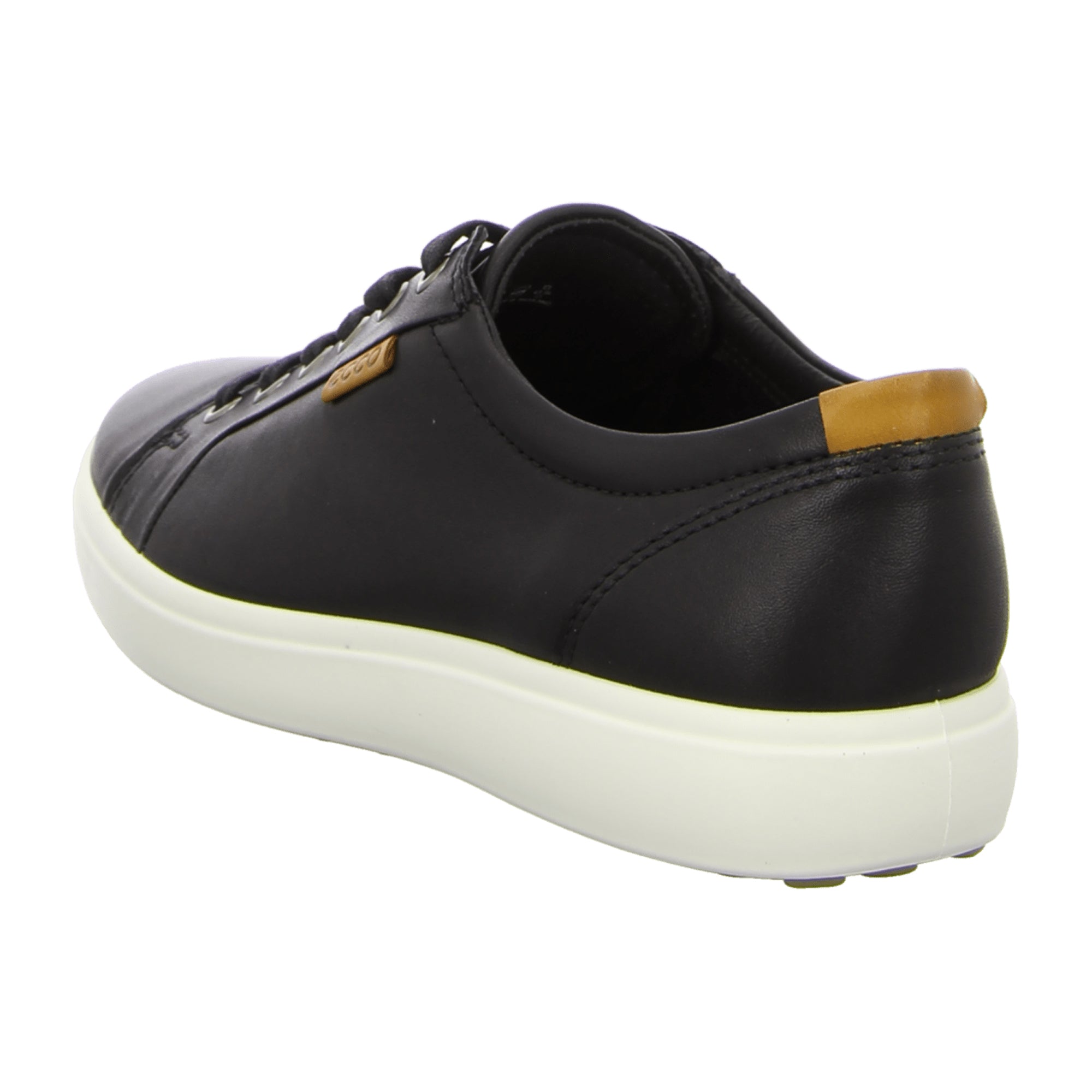 Ecco Soft 7 Men's Sneakers - Stylish & Durable Black Leather | Comfort Footwear