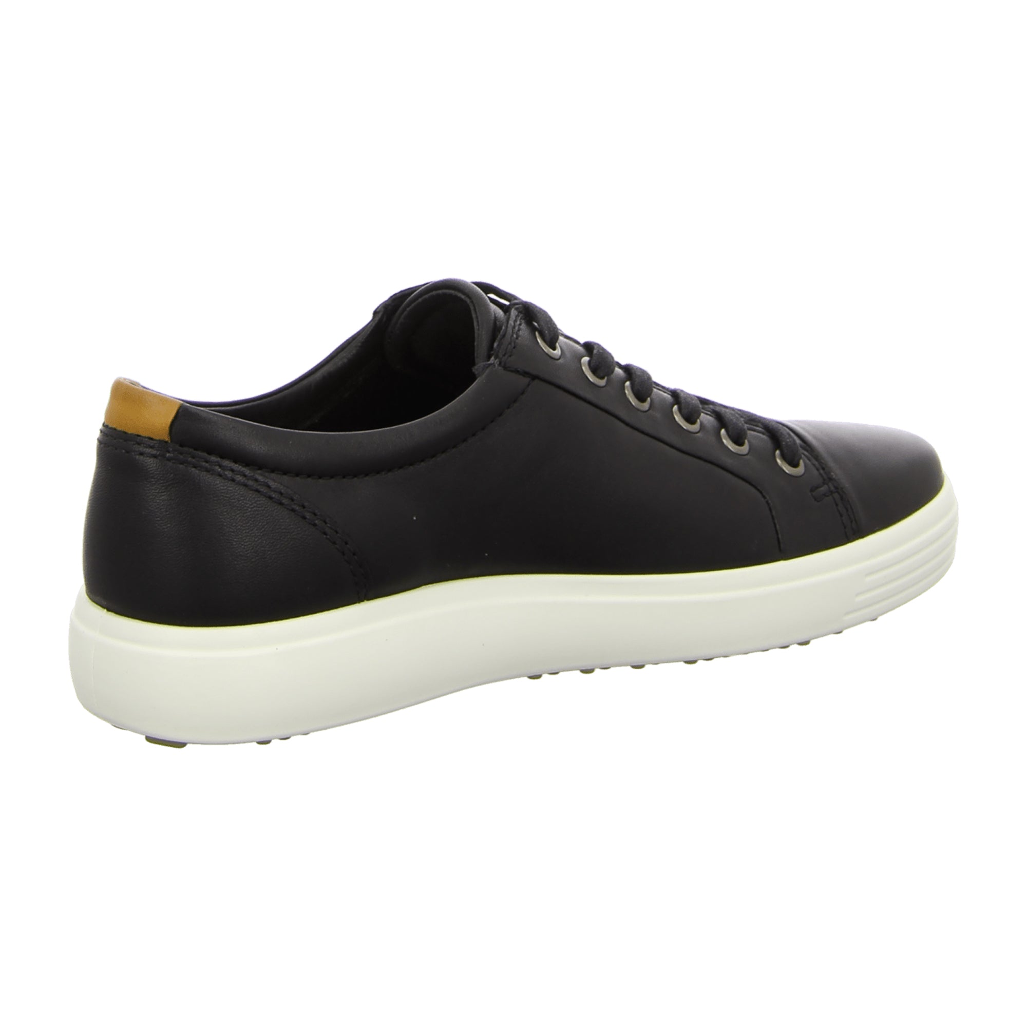 Ecco Soft 7 Men's Sneakers - Stylish & Durable Black Leather | Comfort Footwear