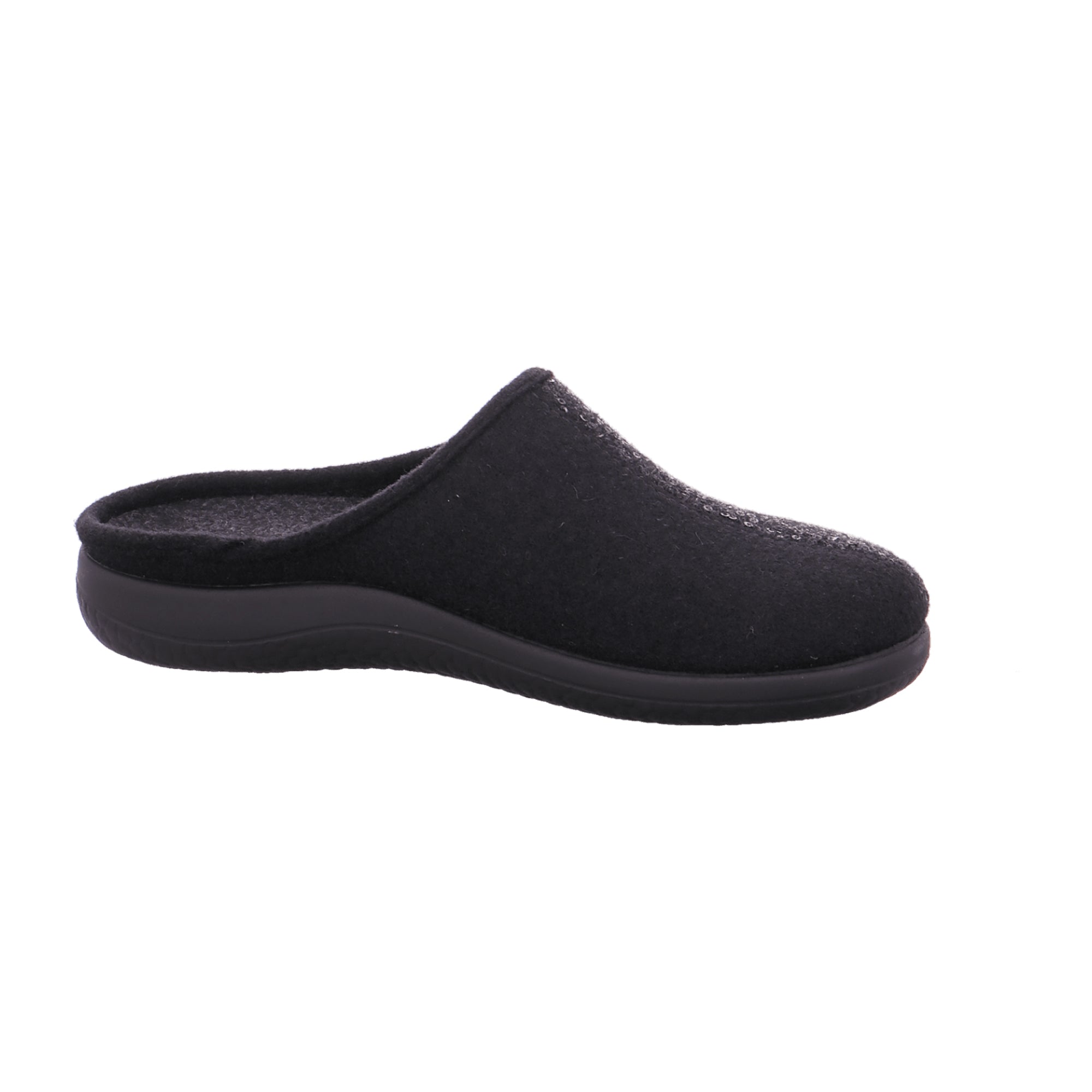 Rohde Bari Women's Black Shoes with Removable Insole and Velcro Closure