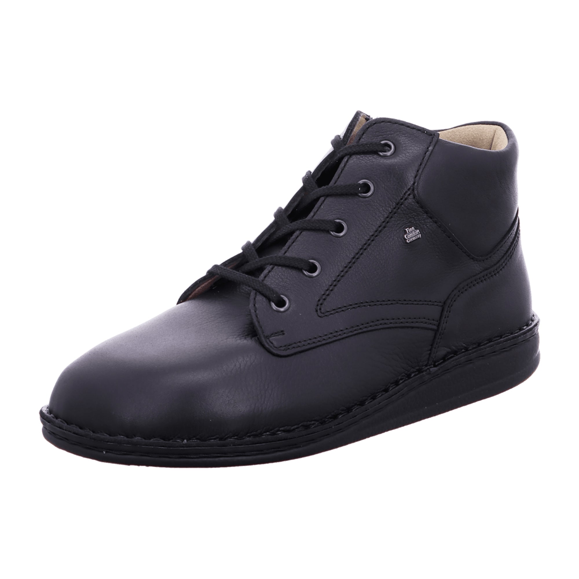 Finn Comfort 96104 Men's Black Comfort Shoes - Stylish & Durable