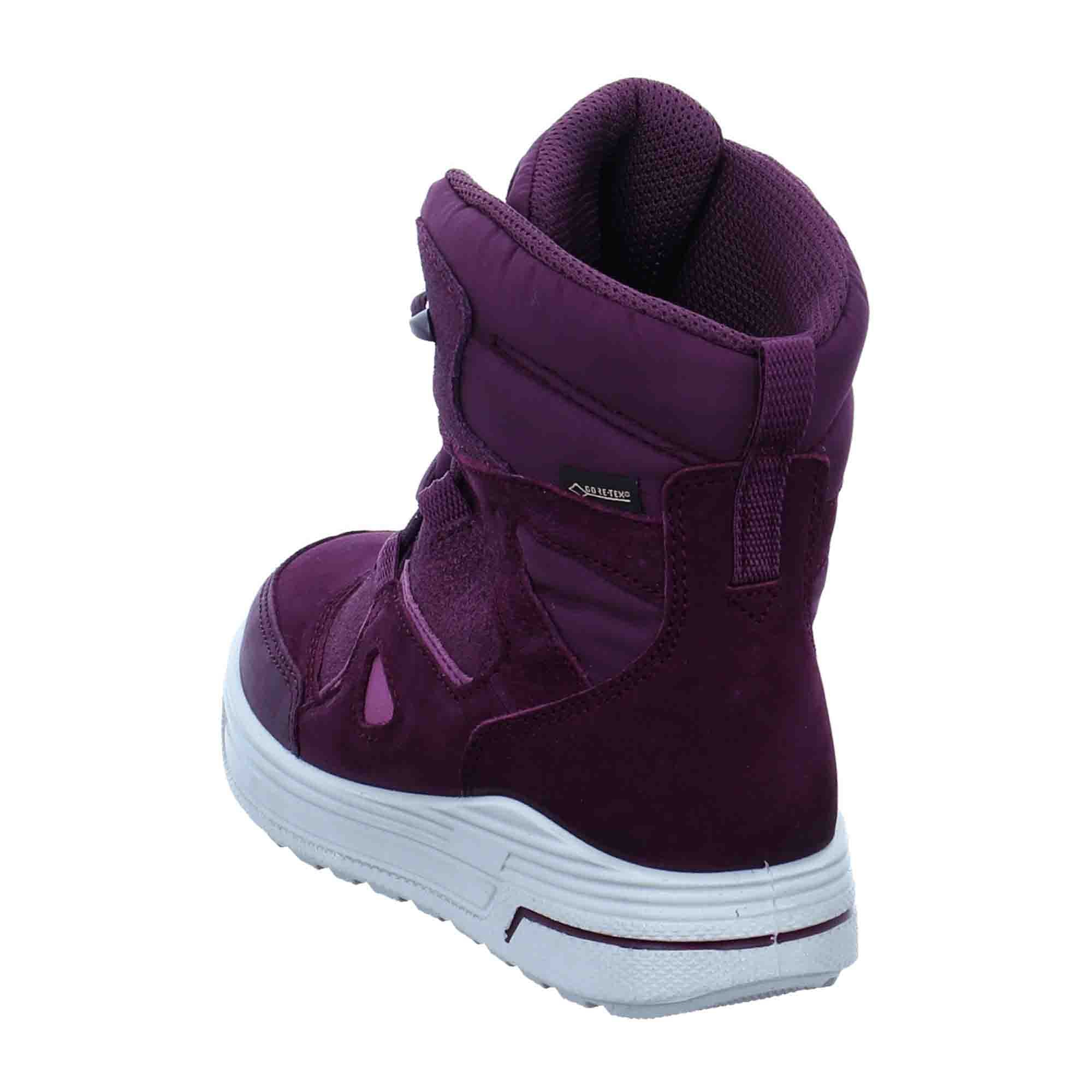 Ecco Urban Snowboarder Kids' Purple Winter Boots - Durable & Stylish