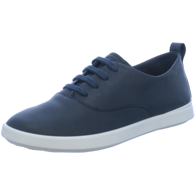 Ecco comfortable lace-up shoes for women blue - Bartel-Shop