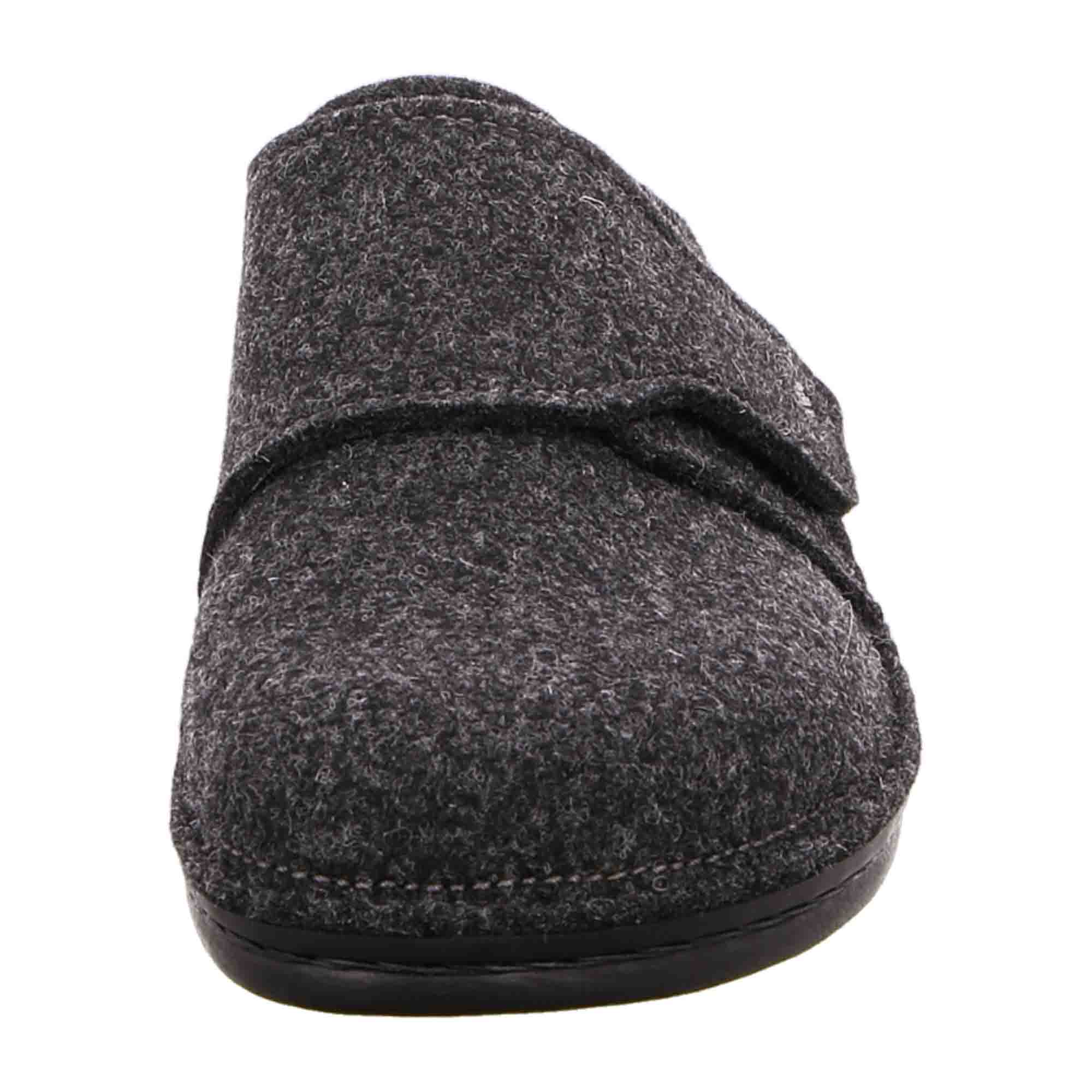 Finn Comfort Men's Gray Slippers - Durable and Stylish Indoor Footwear