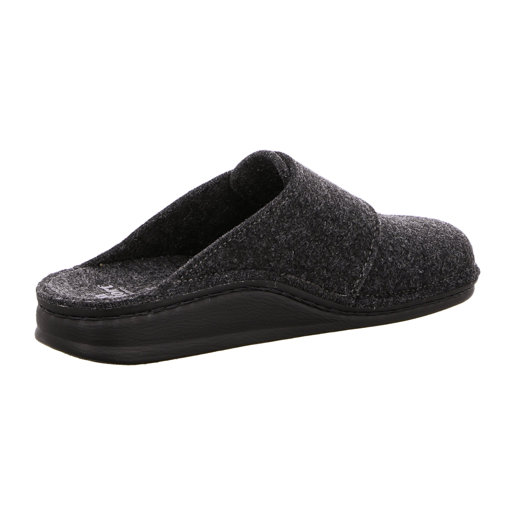 Finn Comfort Men's Gray Slippers - Durable and Stylish Indoor Footwear