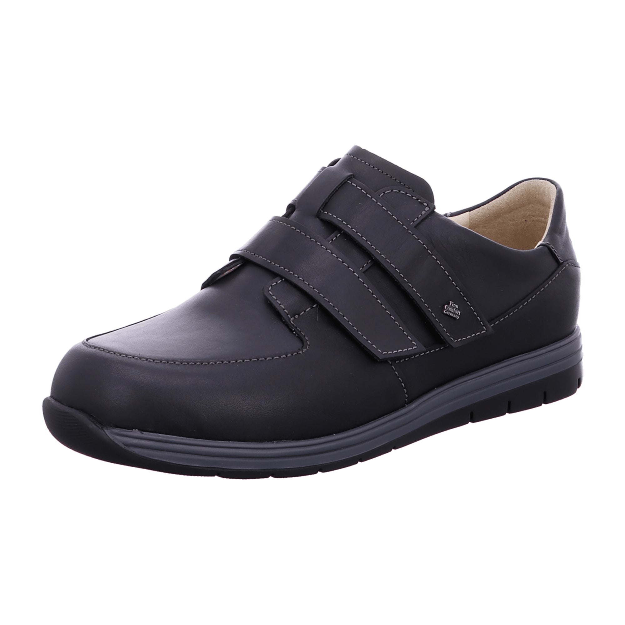 Finn Comfort Nasca Men's Black Orthopedic Shoes - Stylish & Durable