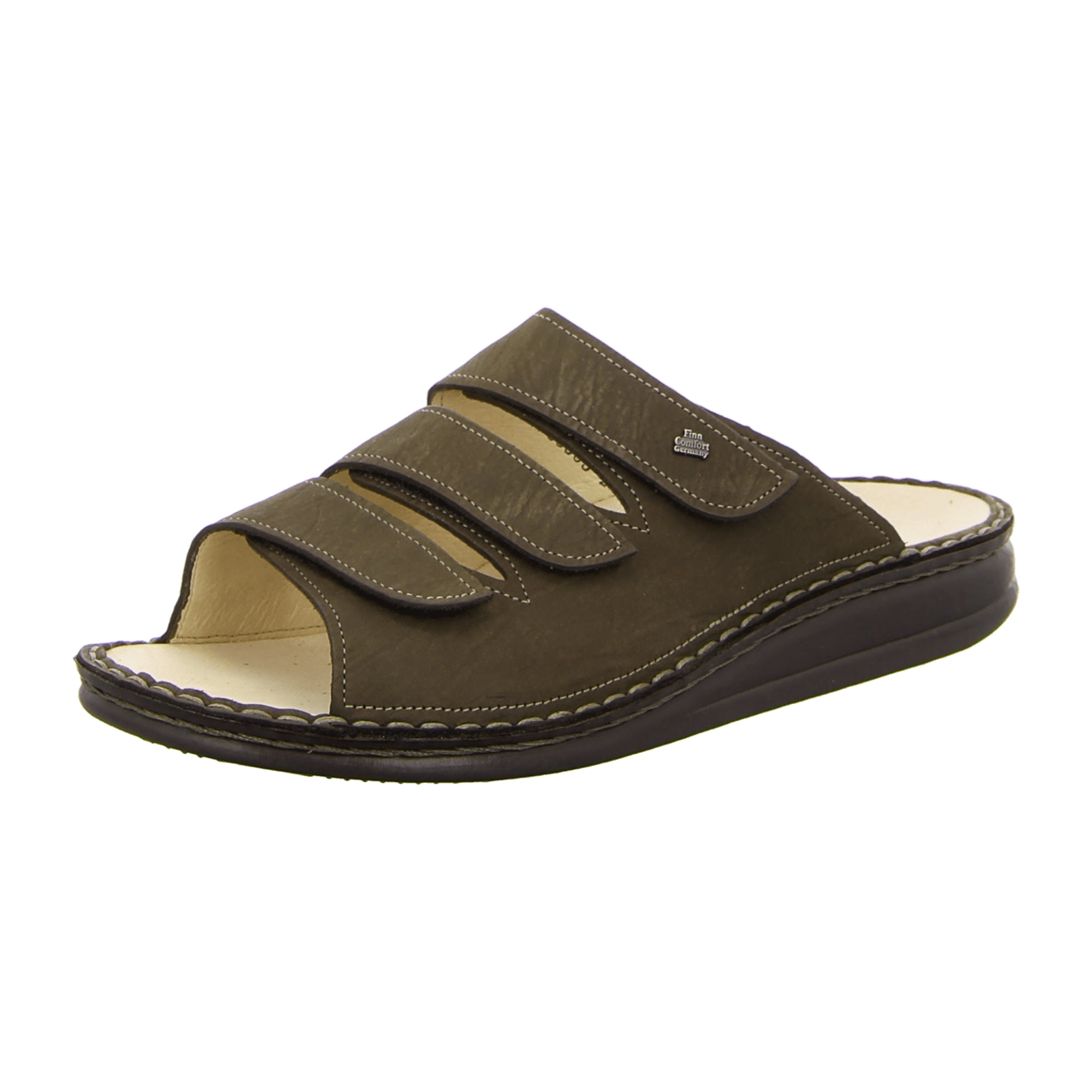 Finn Comfort Korfu Men's Comfort Sandals - Stylish Brown Leather