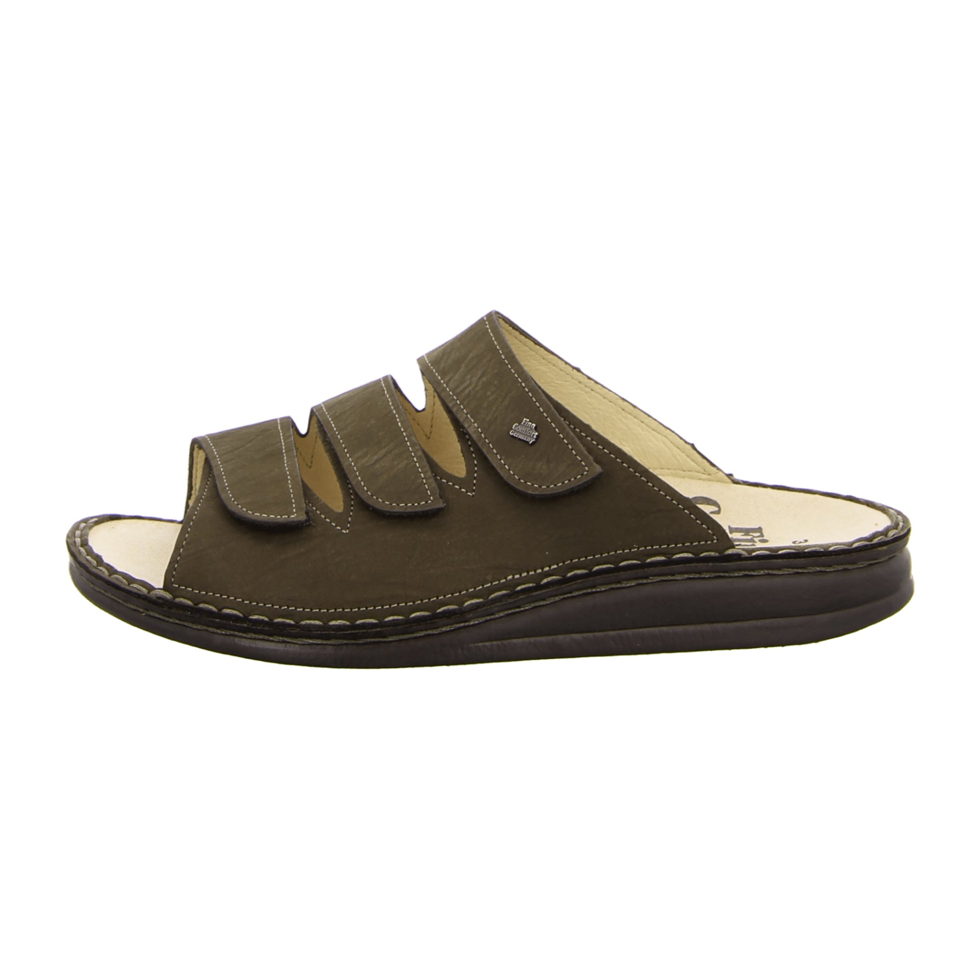 Finn Comfort Korfu Men's Comfort Sandals - Stylish Brown Leather