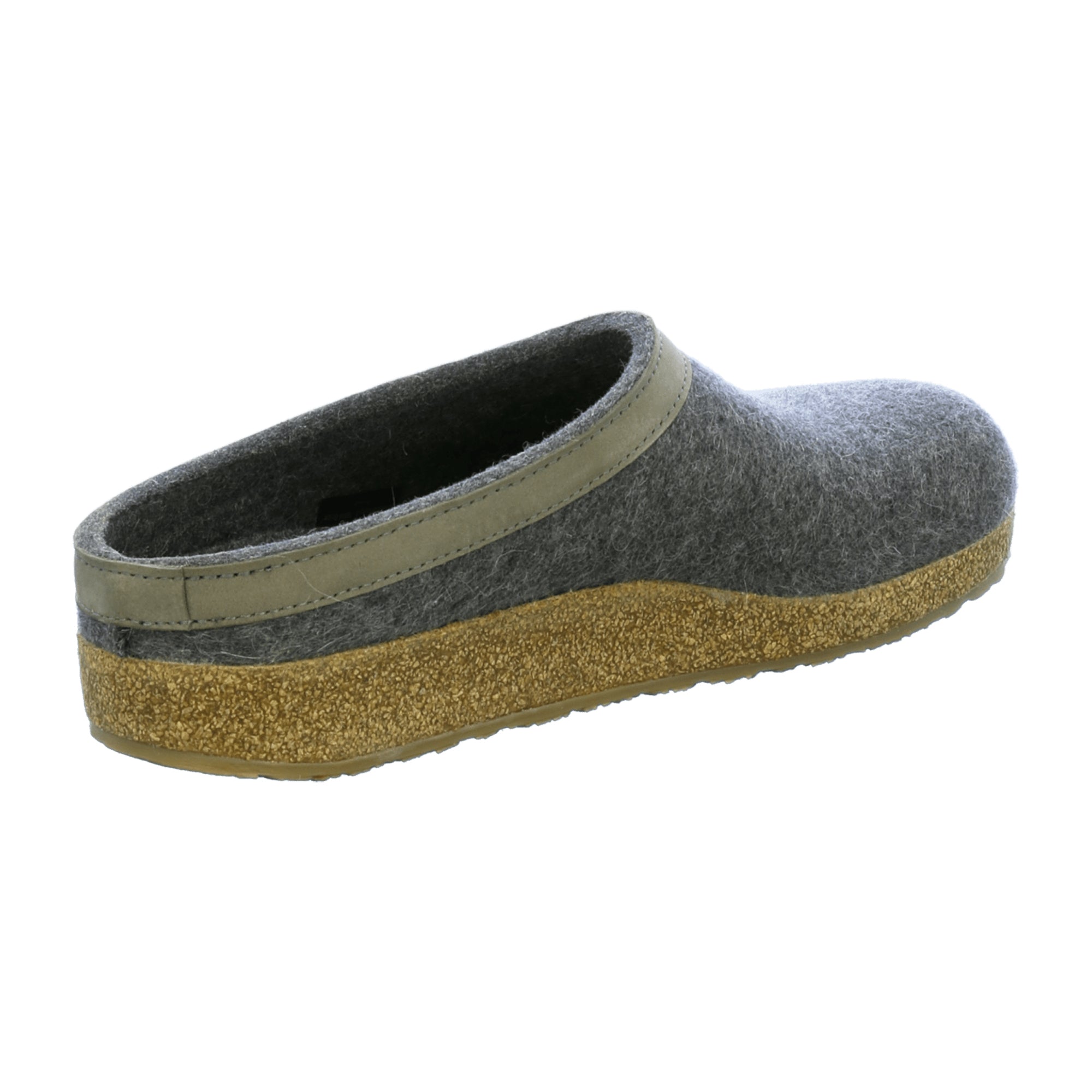 Haflinger Grizzly Torben Anthracite Men's Slippers in Grey | Cozy & Stylish