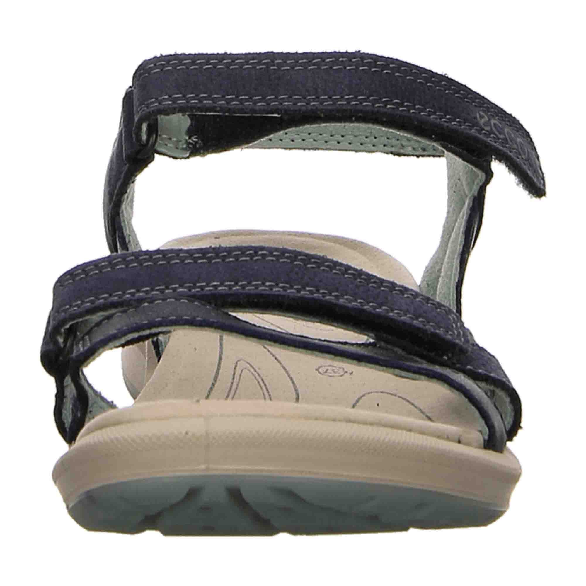 Ecco Women's Blue Outdoor Shoes - Durable & Stylish Trekking Footwear