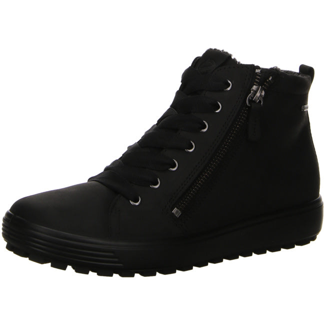 Ecco comfortable ankle boots for women black - Bartel-Shop