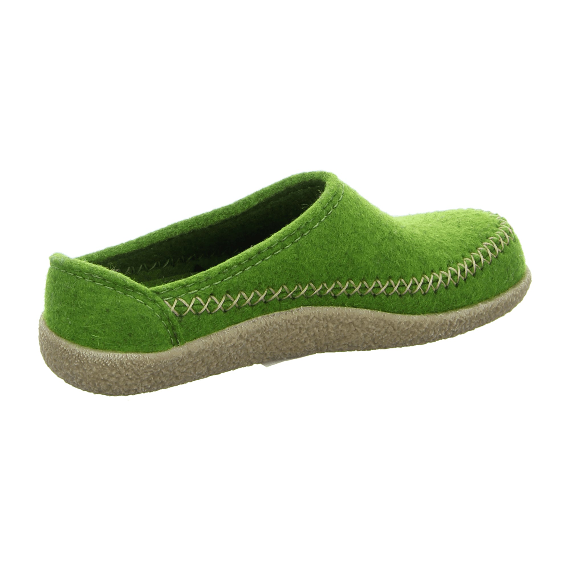 Haflinger Blizzard Credo Women's Slippers, Green - Stylish & Durable