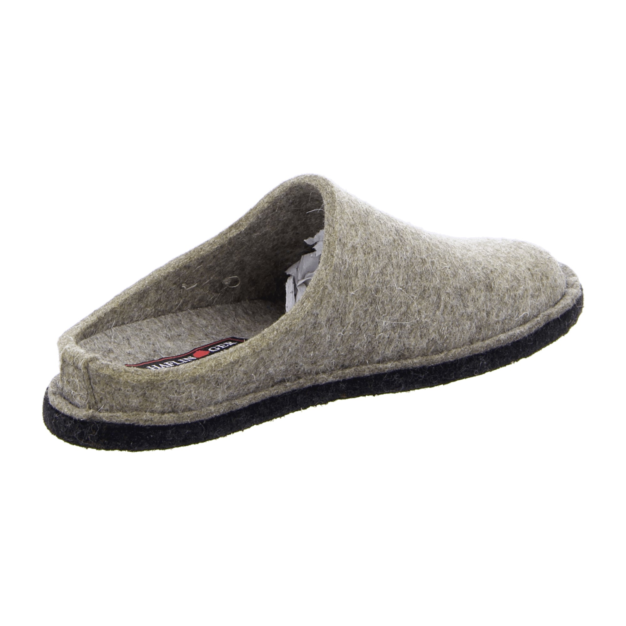 Haflinger Flair Soft Men's Slippers - Grey | Comfortable & Durable