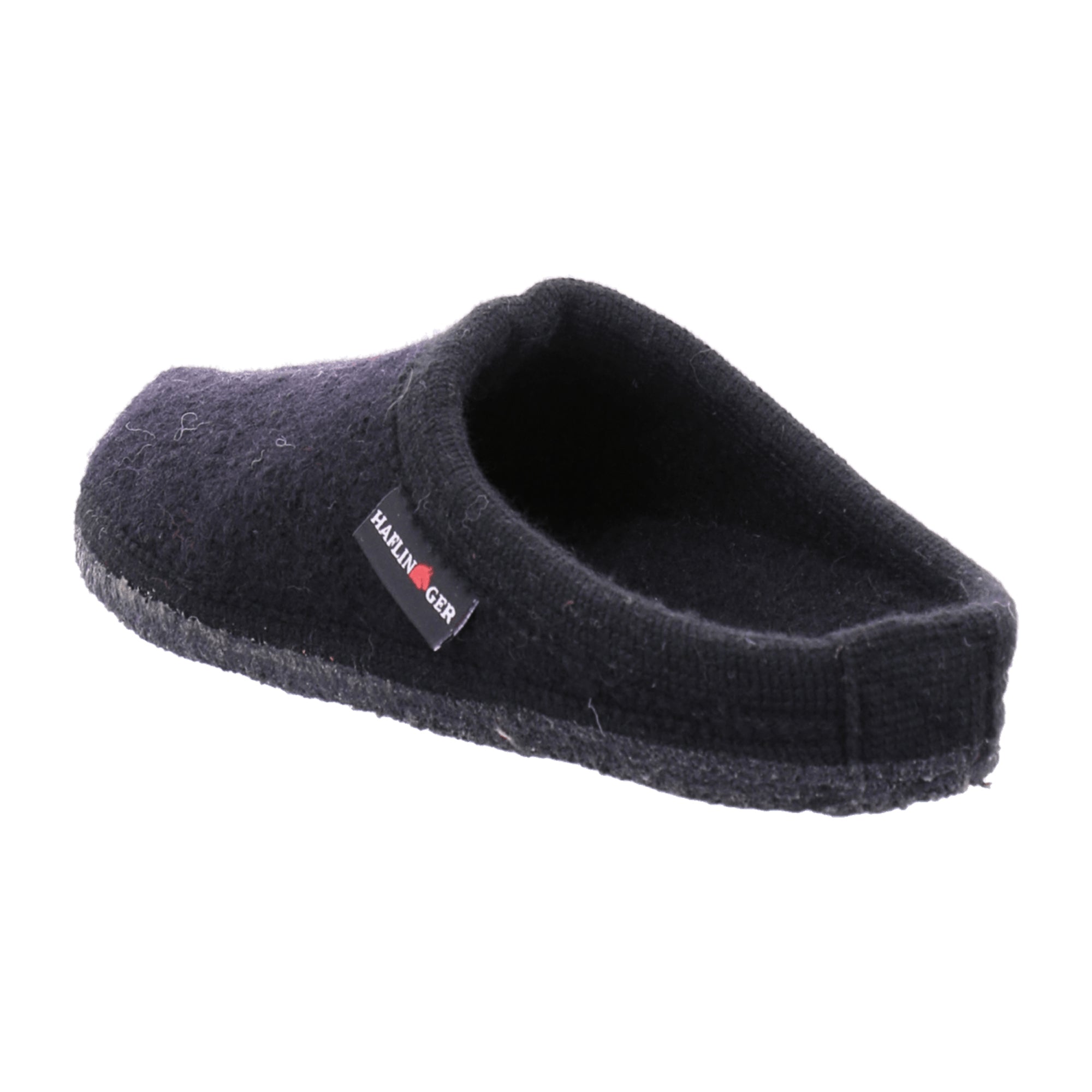 Haflinger Alaska Men's Black Slippers | Durable & Stylish Footwear