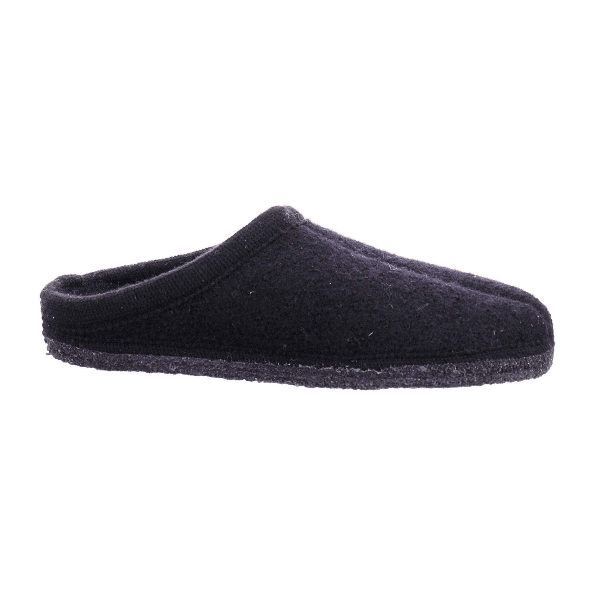 Haflinger Alaska Men's Black Slippers | Durable & Stylish Footwear