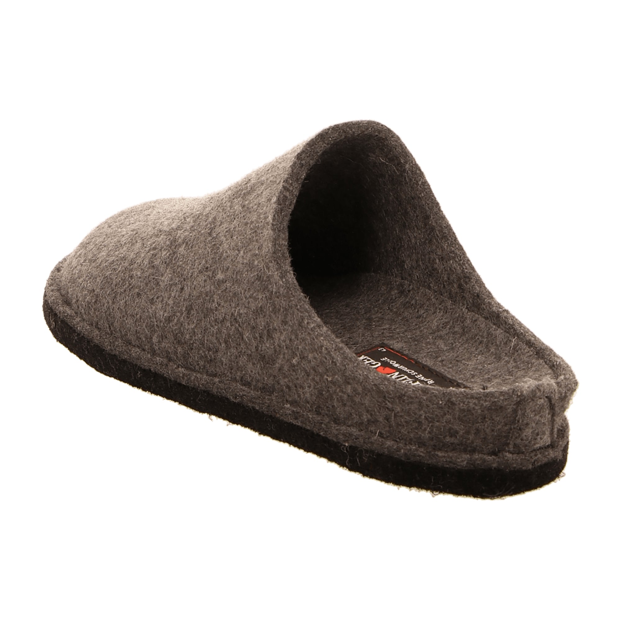 Haflinger Flair Soft Men's Slippers - Anthracite Gray | Stylish & Comfortable
