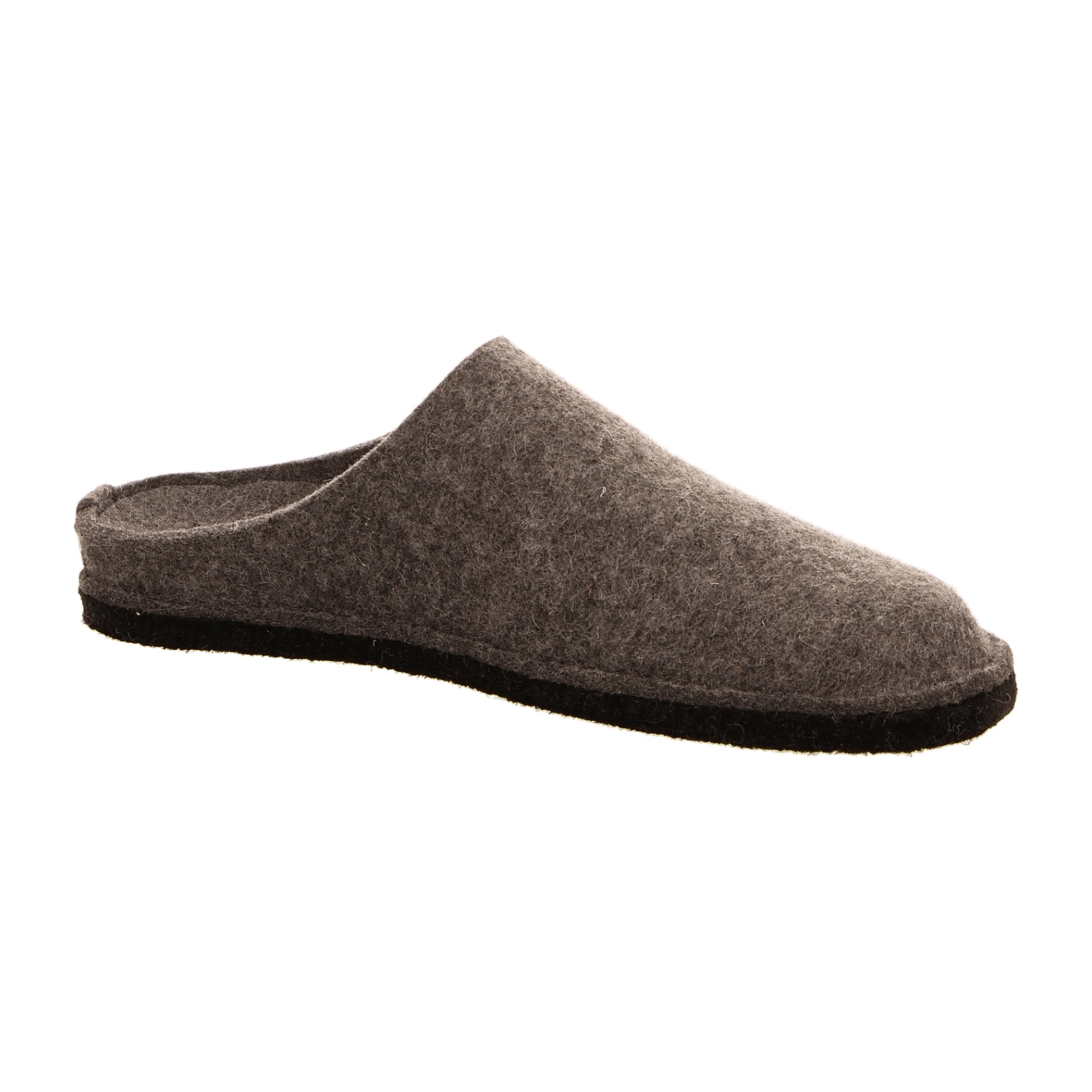 Haflinger Flair Soft Men's Slippers - Anthracite Gray | Stylish & Comfortable