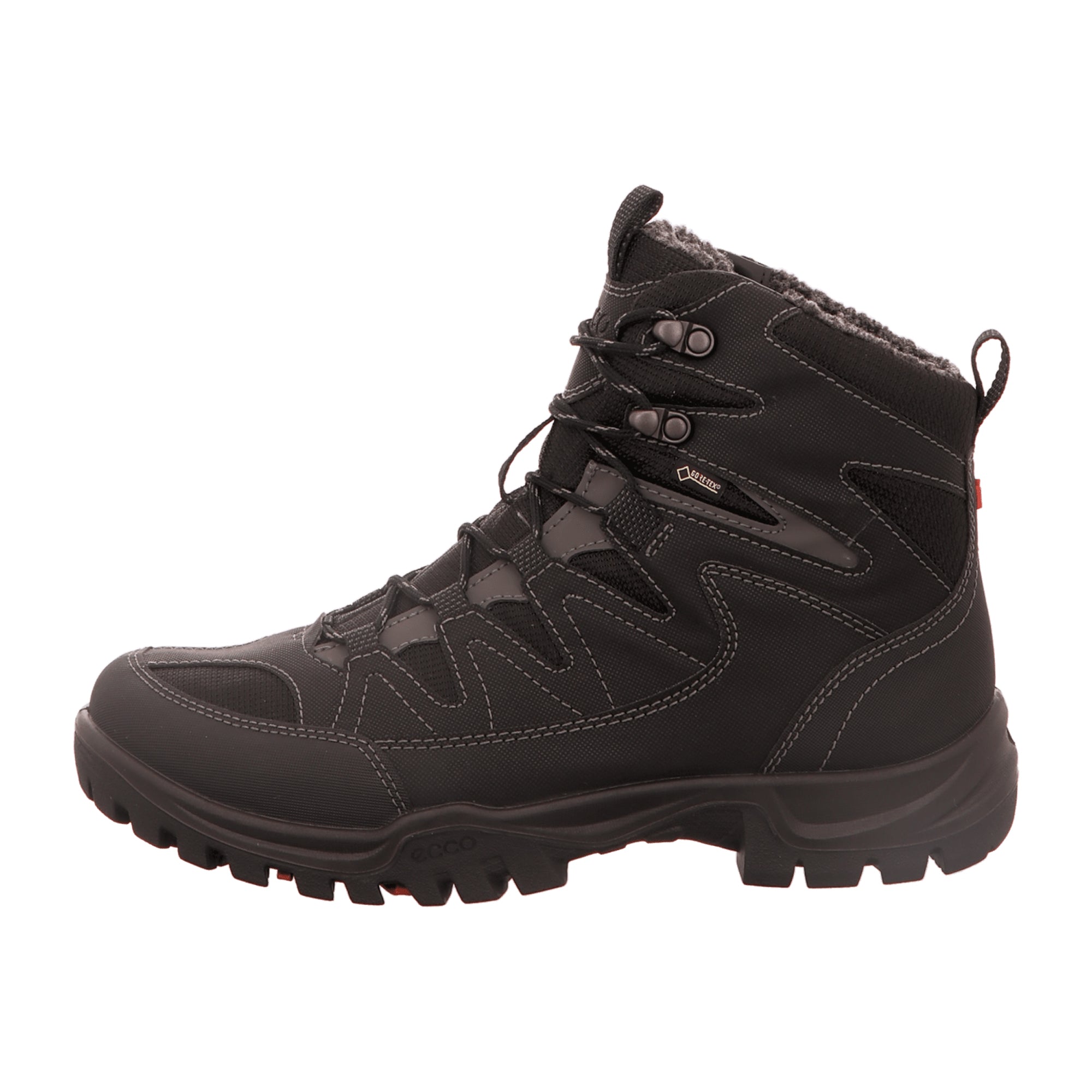 Ecco Men's Stylish Black Shoes - Durable & Fashion-Forward
