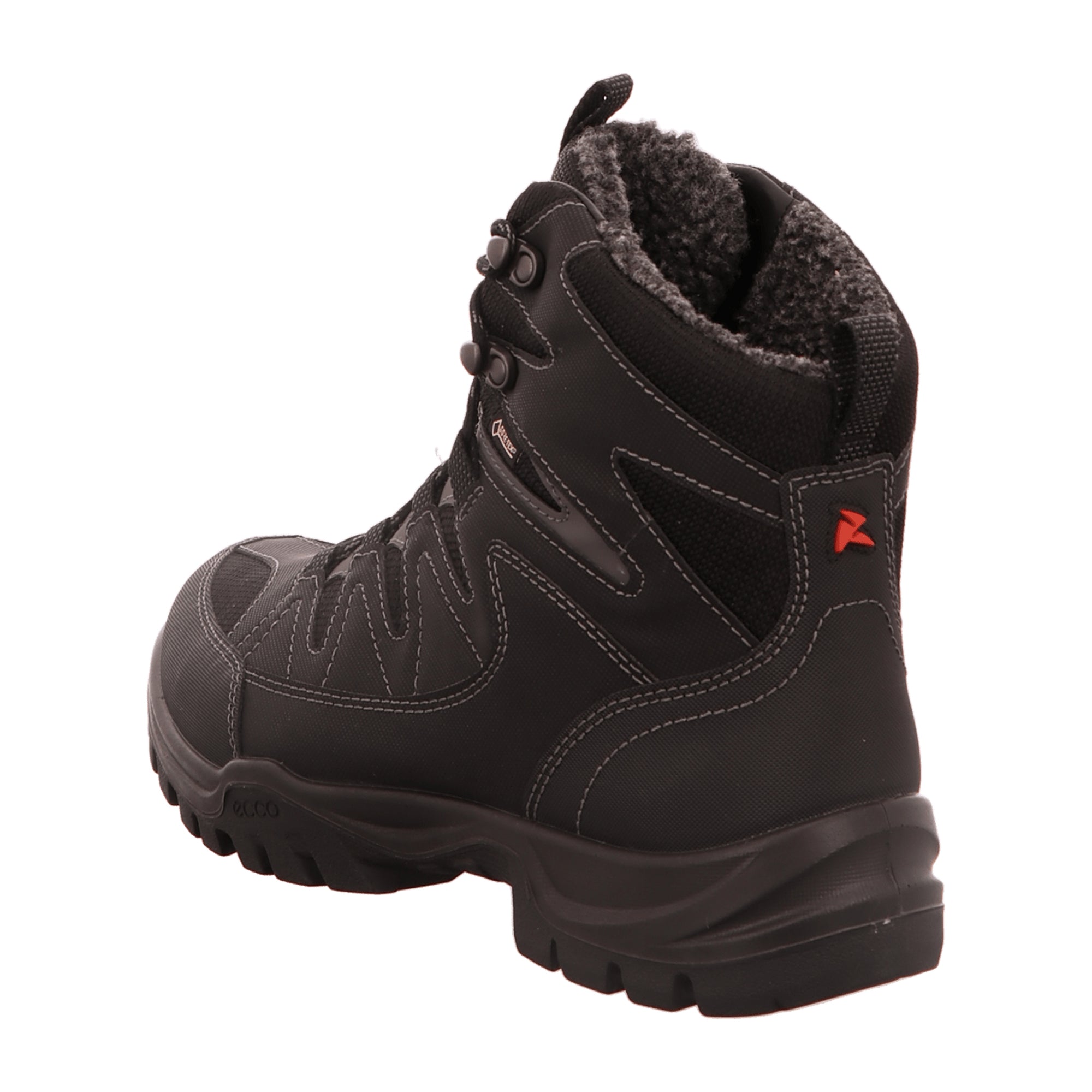 Ecco Men's Stylish Black Shoes - Durable & Fashion-Forward
