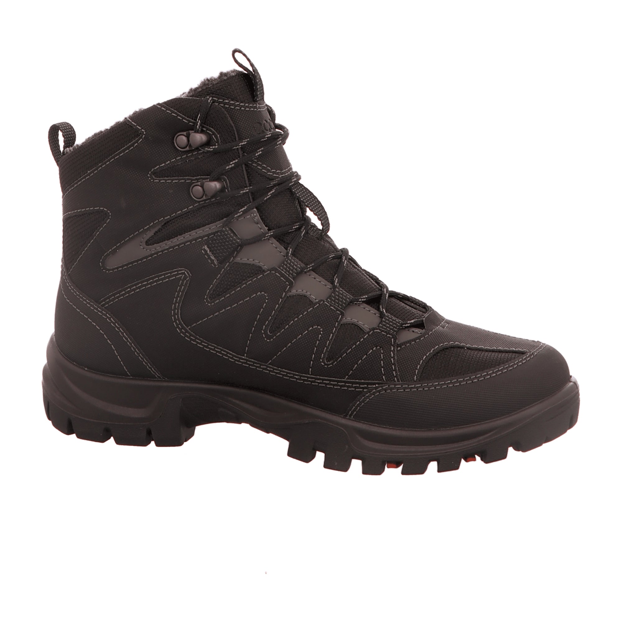 Ecco Men's Stylish Black Shoes - Durable & Fashion-Forward