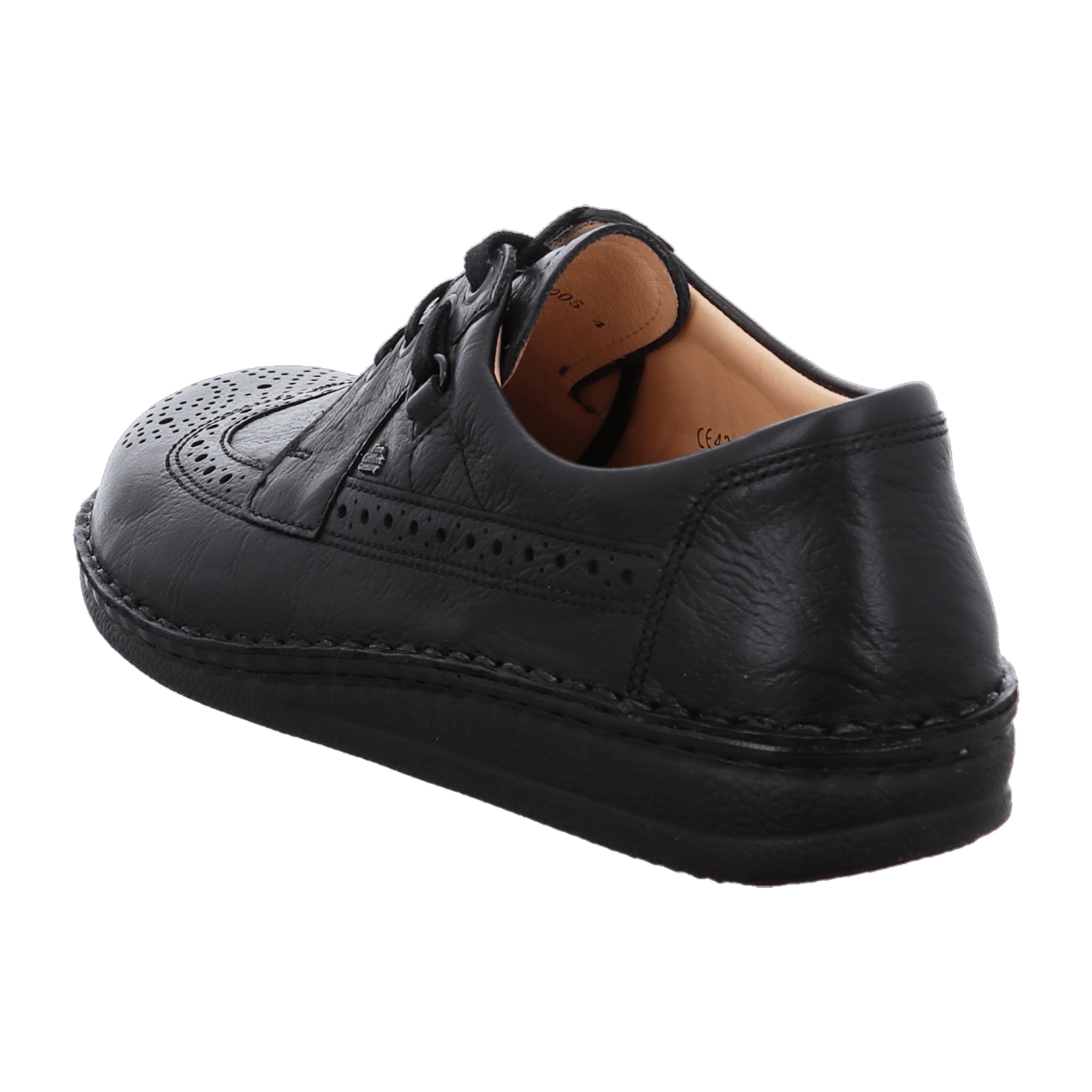 Finn Comfort York Men's Dress Shoes in Black – Stylish & Durable