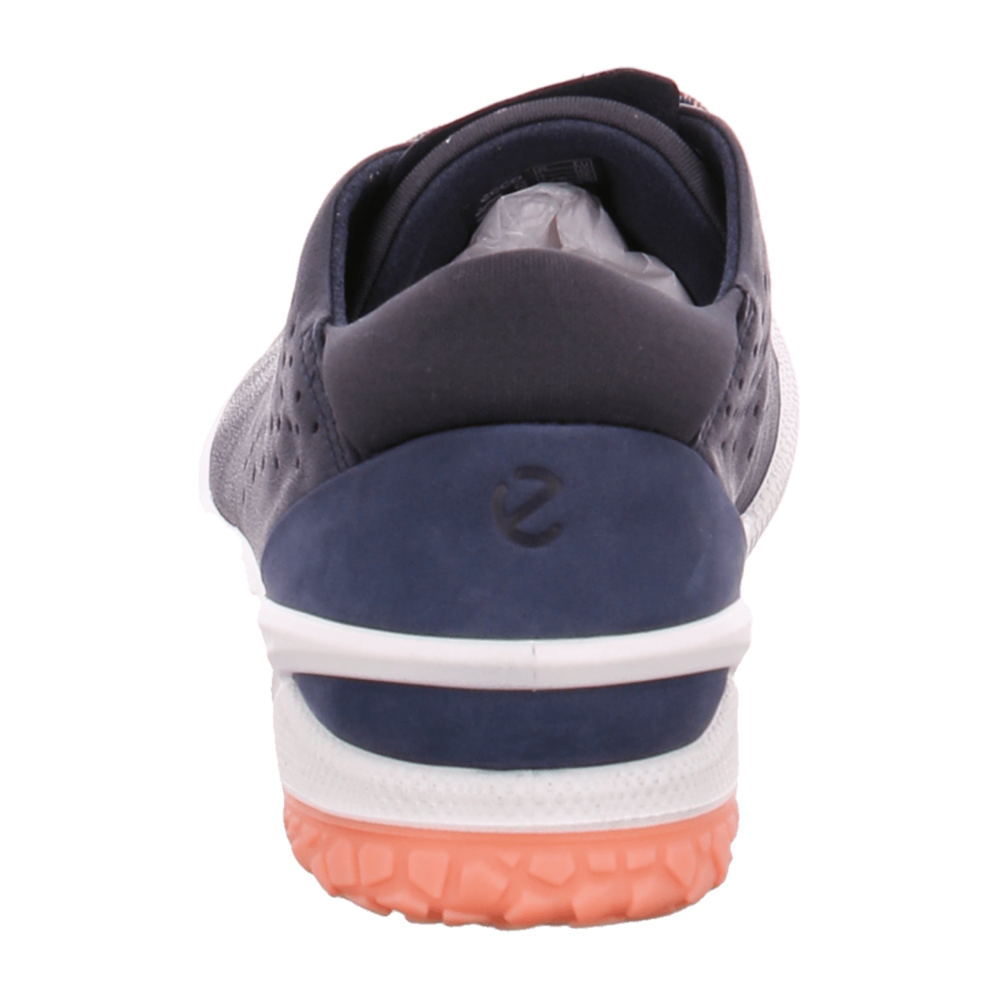 Ecco BIOM LIFE Women's Casual Lace-up Shoes in Navy Blue Leather