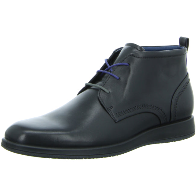 Ecco lace-up ankle boots for men black - Bartel-Shop