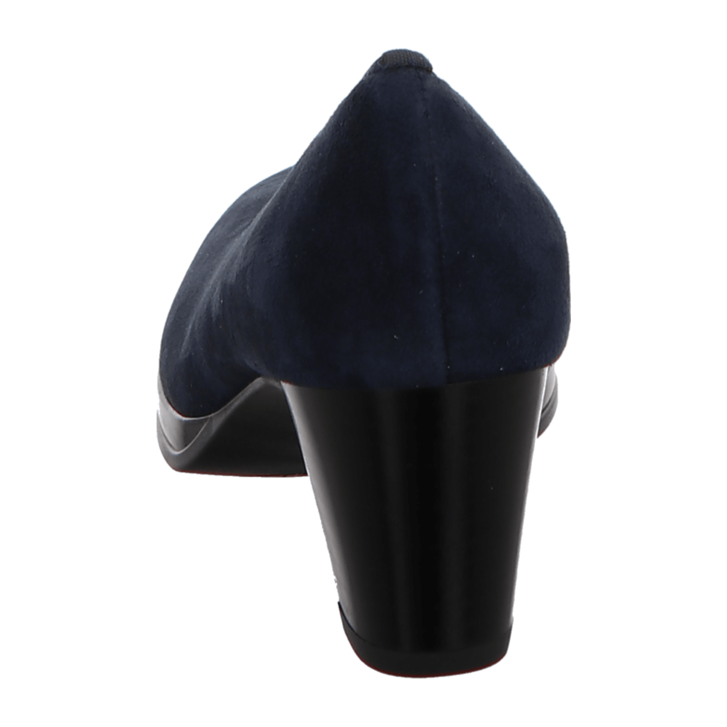 ARA ORLY Women's Pumps in Blue Smooth Leather, Slipper Style with Rubber Sole, Slim Toe Shape - Bartel-Shop