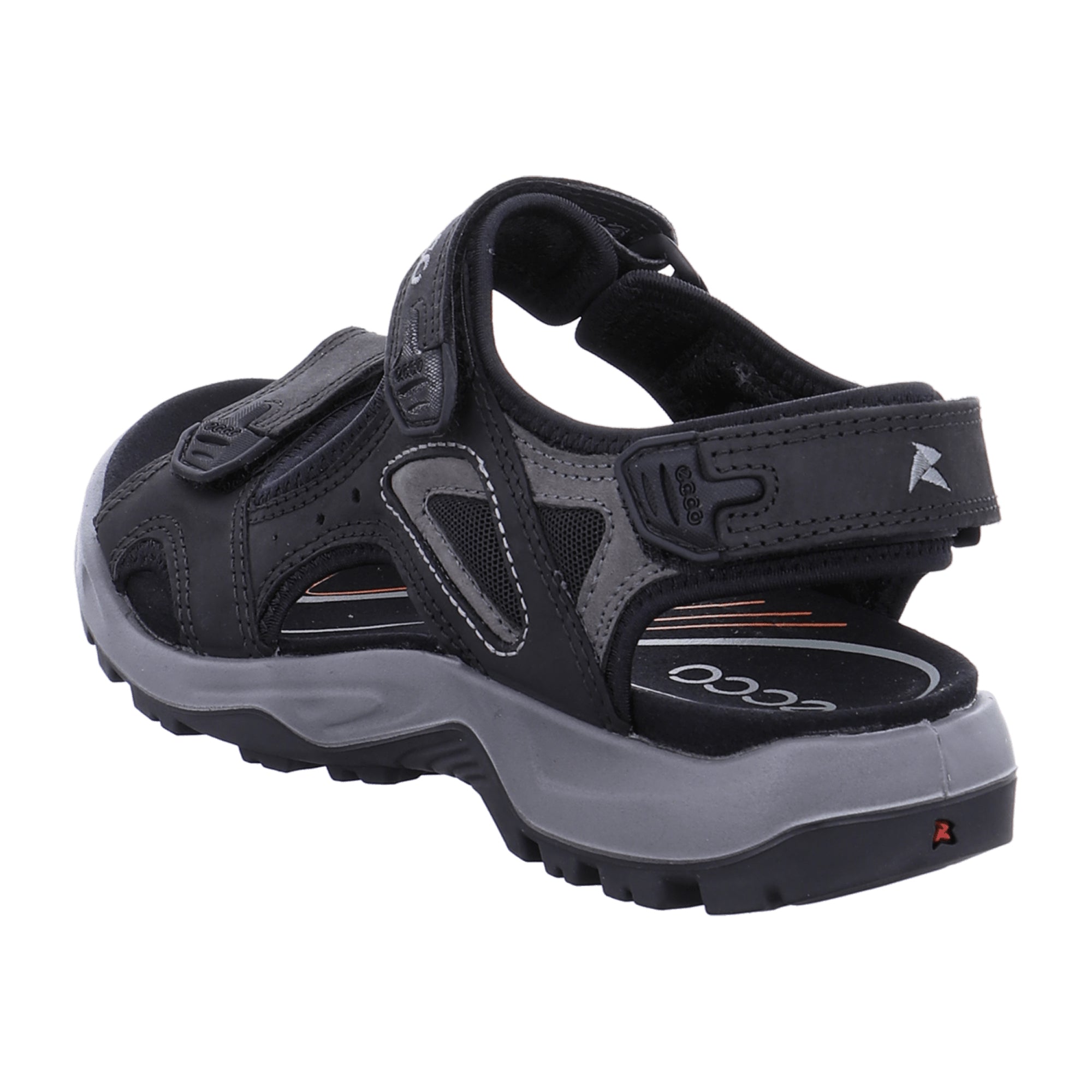 Ecco Offroad Men's Sandals - Durable All-Terrain Outdoor Footwear in Black