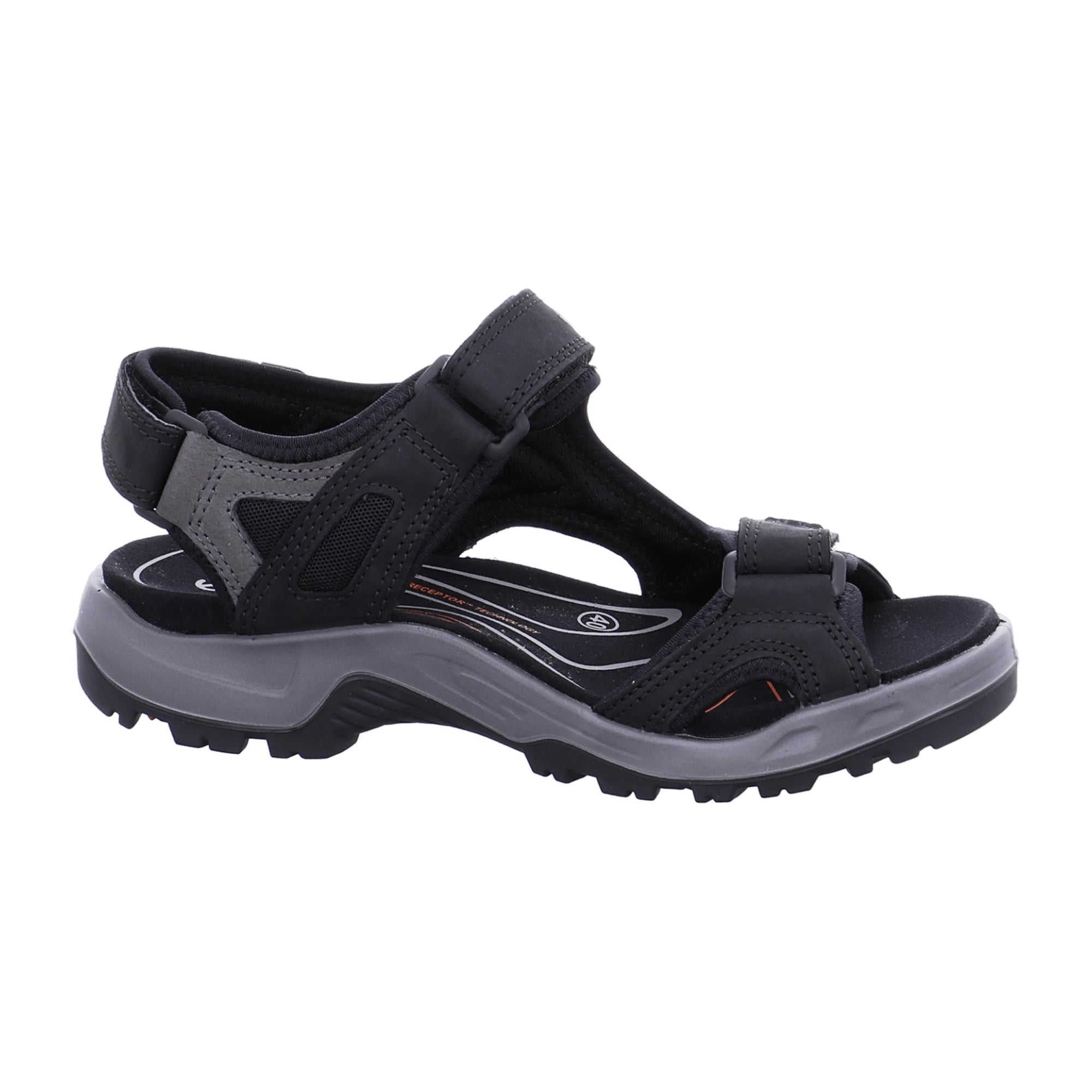 Ecco Offroad Men's Sandals - Durable All-Terrain Outdoor Footwear in Black