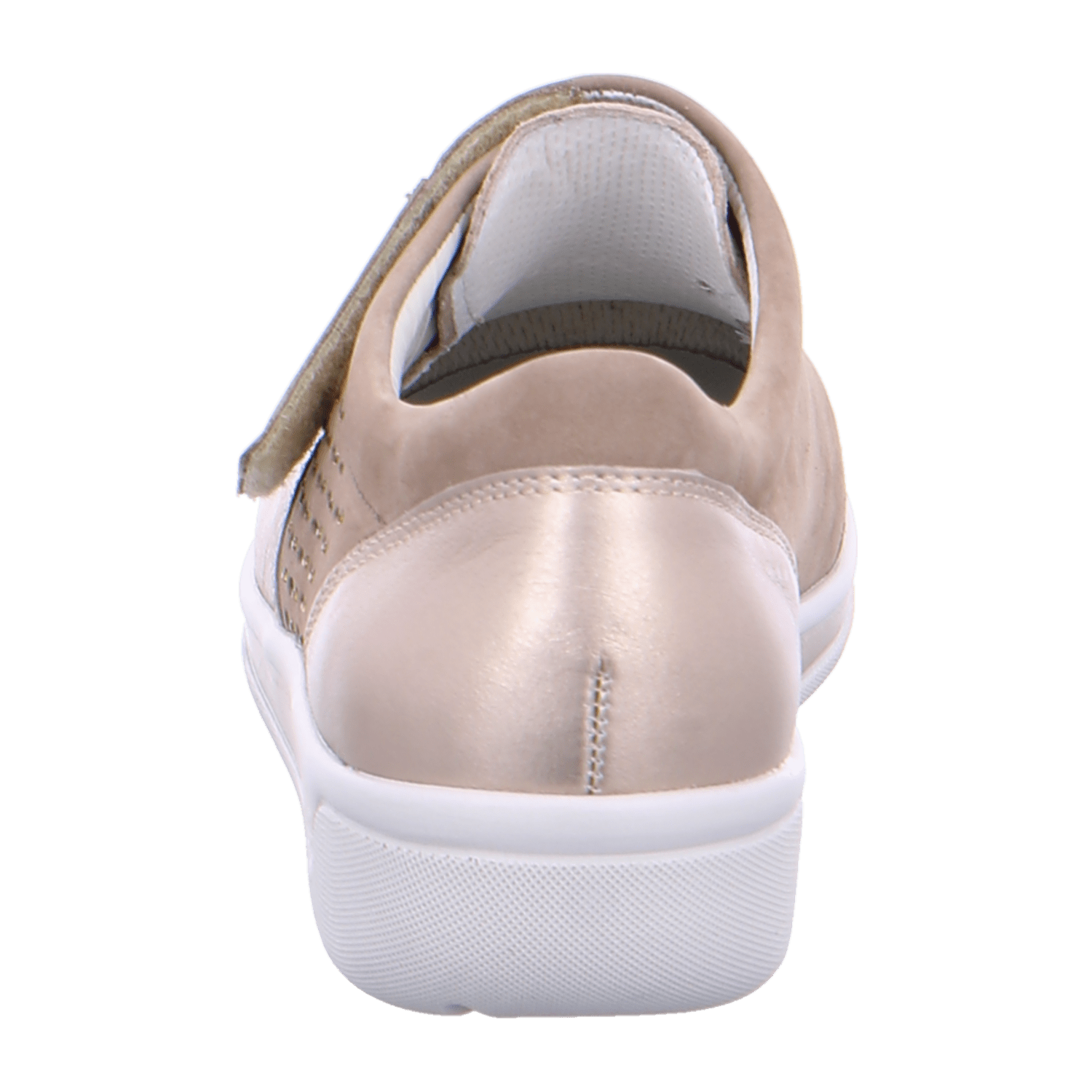ARA MERAN MERAN Women's Ankle Boots in Beige with Hook-and-Loop Fastening in Smooth Leather - Bartel-Shop