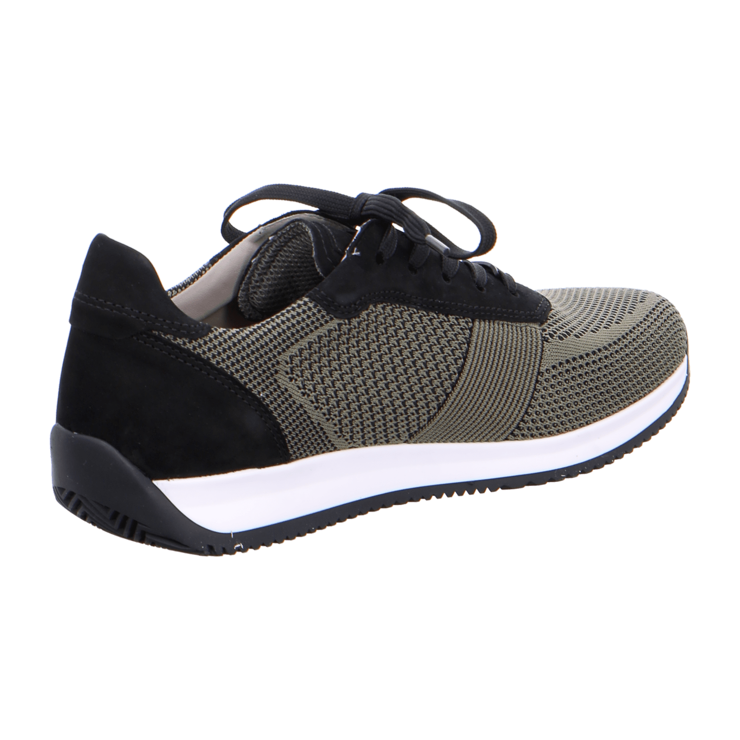 ARA Men's Oxford Shoes in Blue-Grey, Blue-Cognac, and Olive - Bartel-Shop