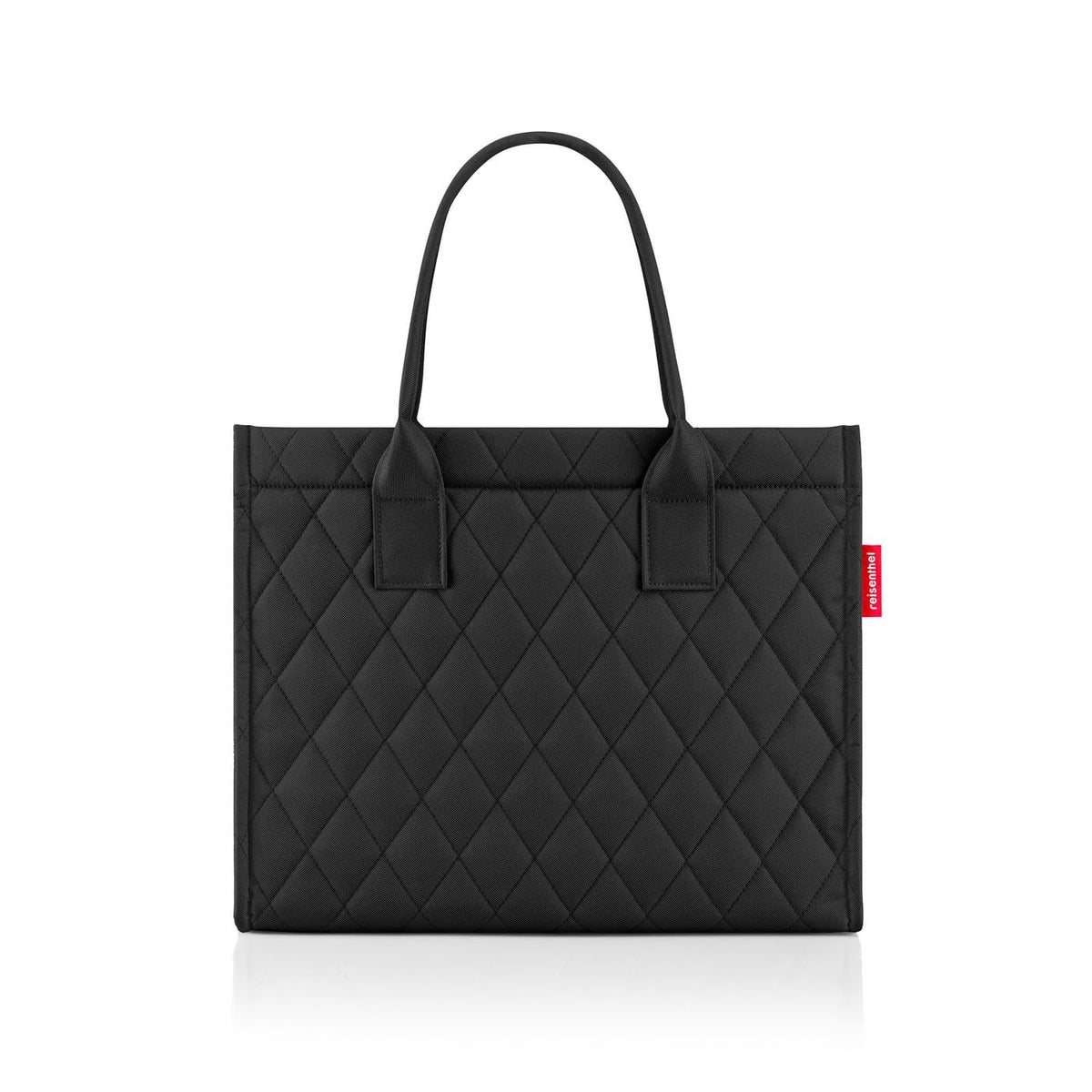 reisenthel Daily Shopper Women's Tote Bag 14L Rhombus Black Recycled Polyester