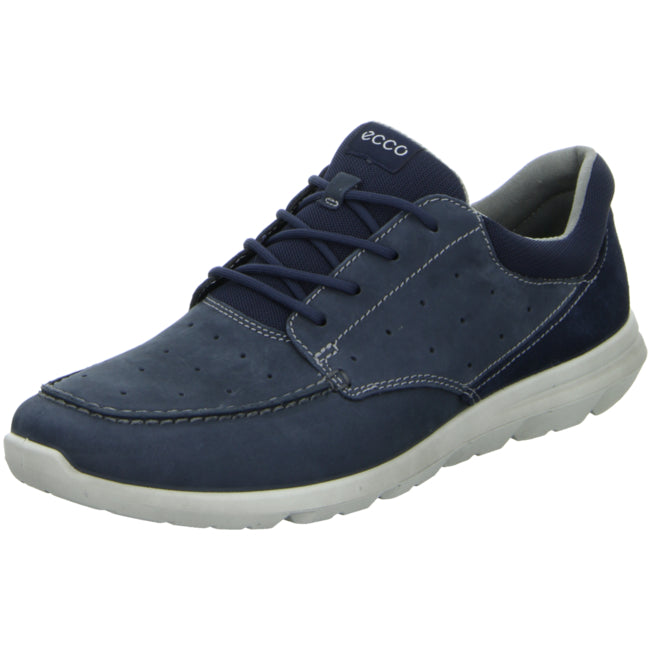 Ecco Sporty lace-up shoes for men blue - Bartel-Shop