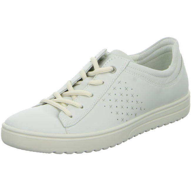 Ecco comfortable lace-up shoes for women White - Bartel-Shop