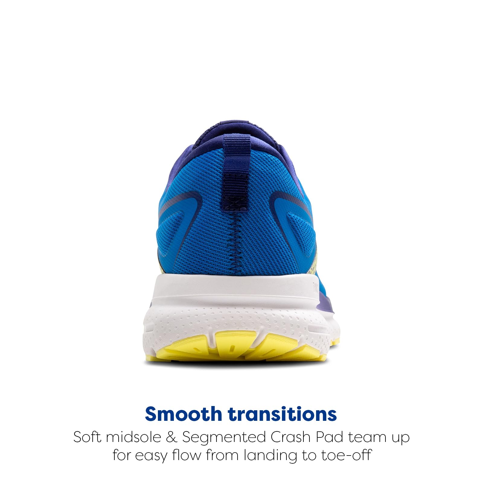 Brooks Trace 3 Men's Running Shoes Cotton Electric Blue Navy Lemon