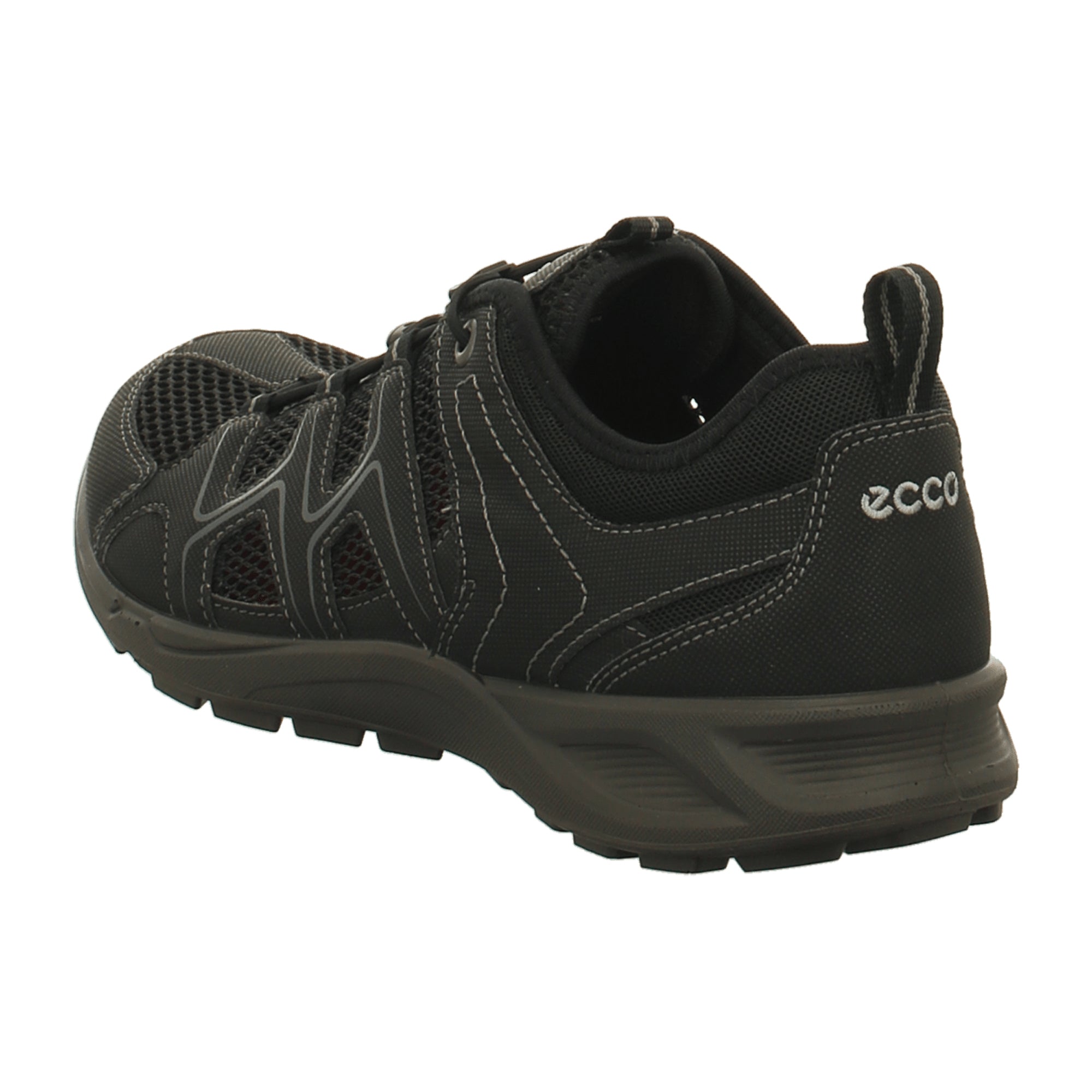 Ecco Terracruise Men's Black Hiking Shoes - Waterproof & Breathable