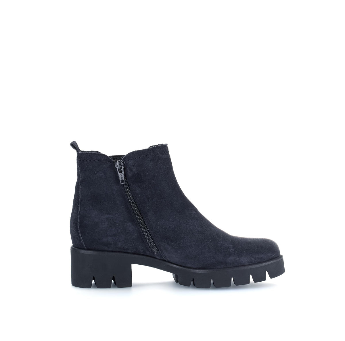 Gabor Women Ankle Boots Blue Suede Size 38.5 EU