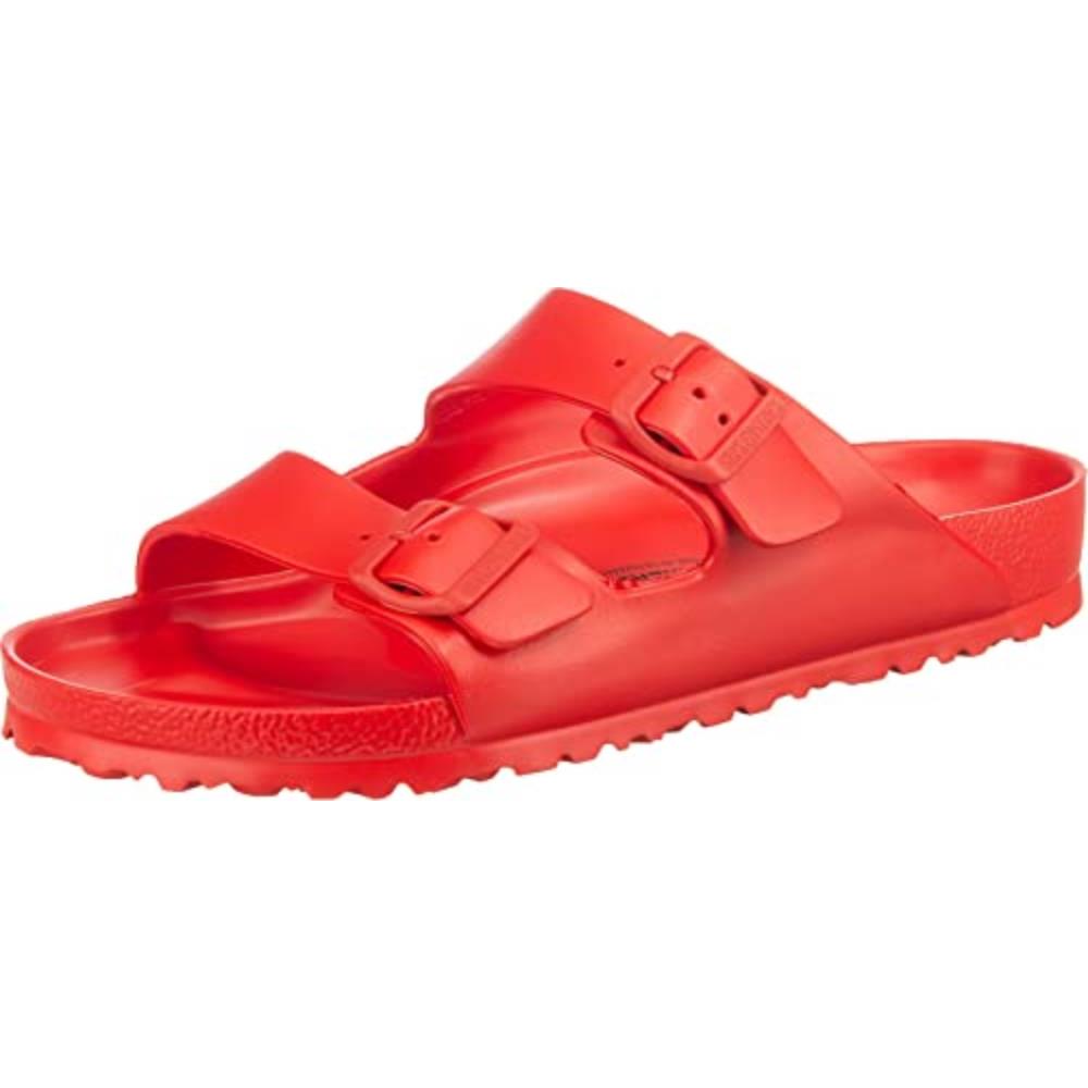 Birkenstock Arizona EVA mules narrow red plastic - Bartel-Shop