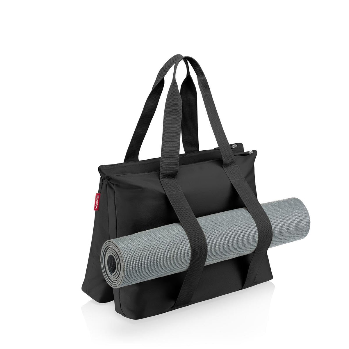 reisenthel Sportshopper Mix Black - Lightweight Foldable Reusable Shopping Bag